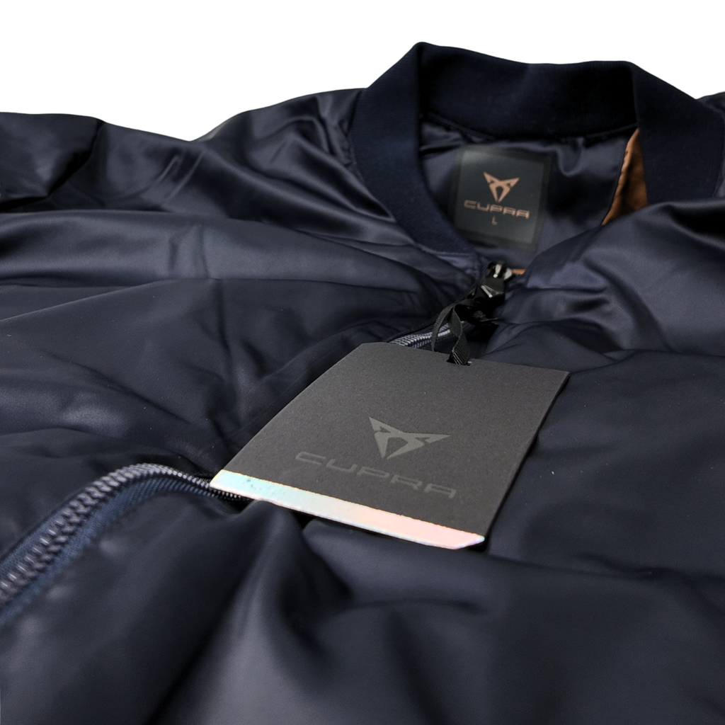 Chaqueta bomber CUPRA | Bomber jacket Premium Original azul marino