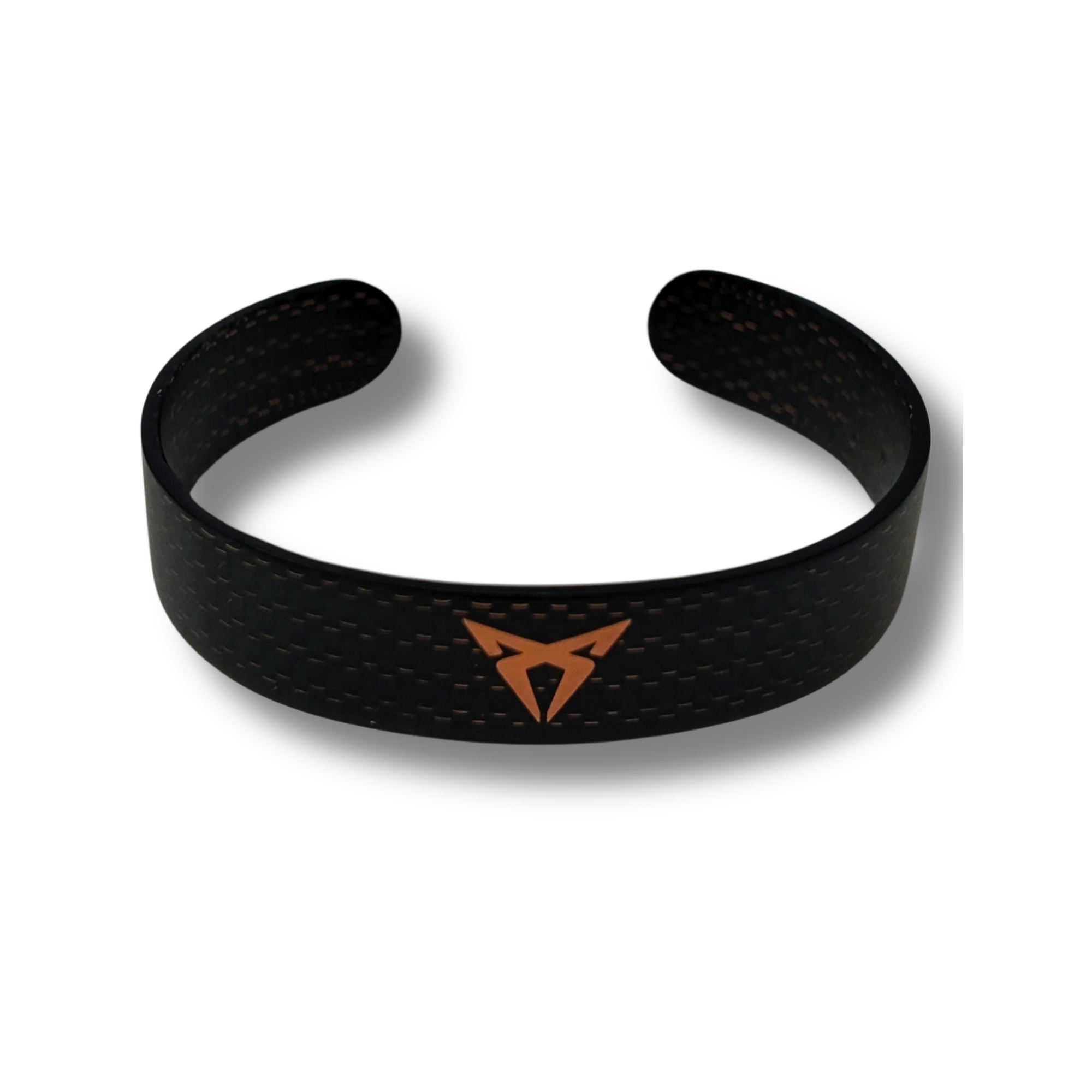 Pulsera+cubrellaves carbono CUPRA | Fibra real, logo cobre (5FF087013K)