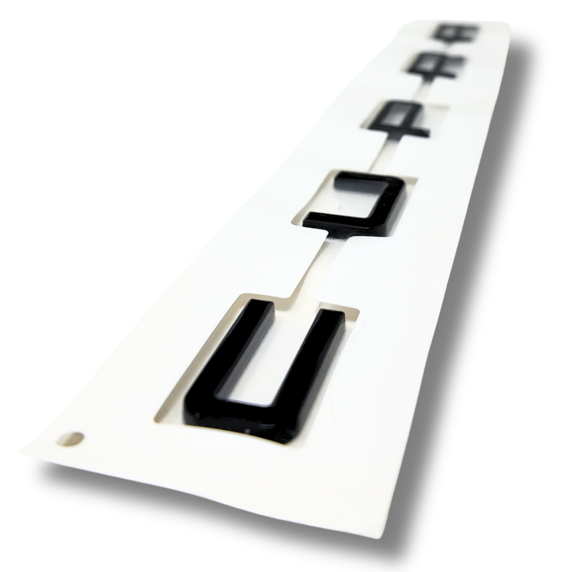 Emblema portón Cupra León IV KL negro (5FA853687A041)
