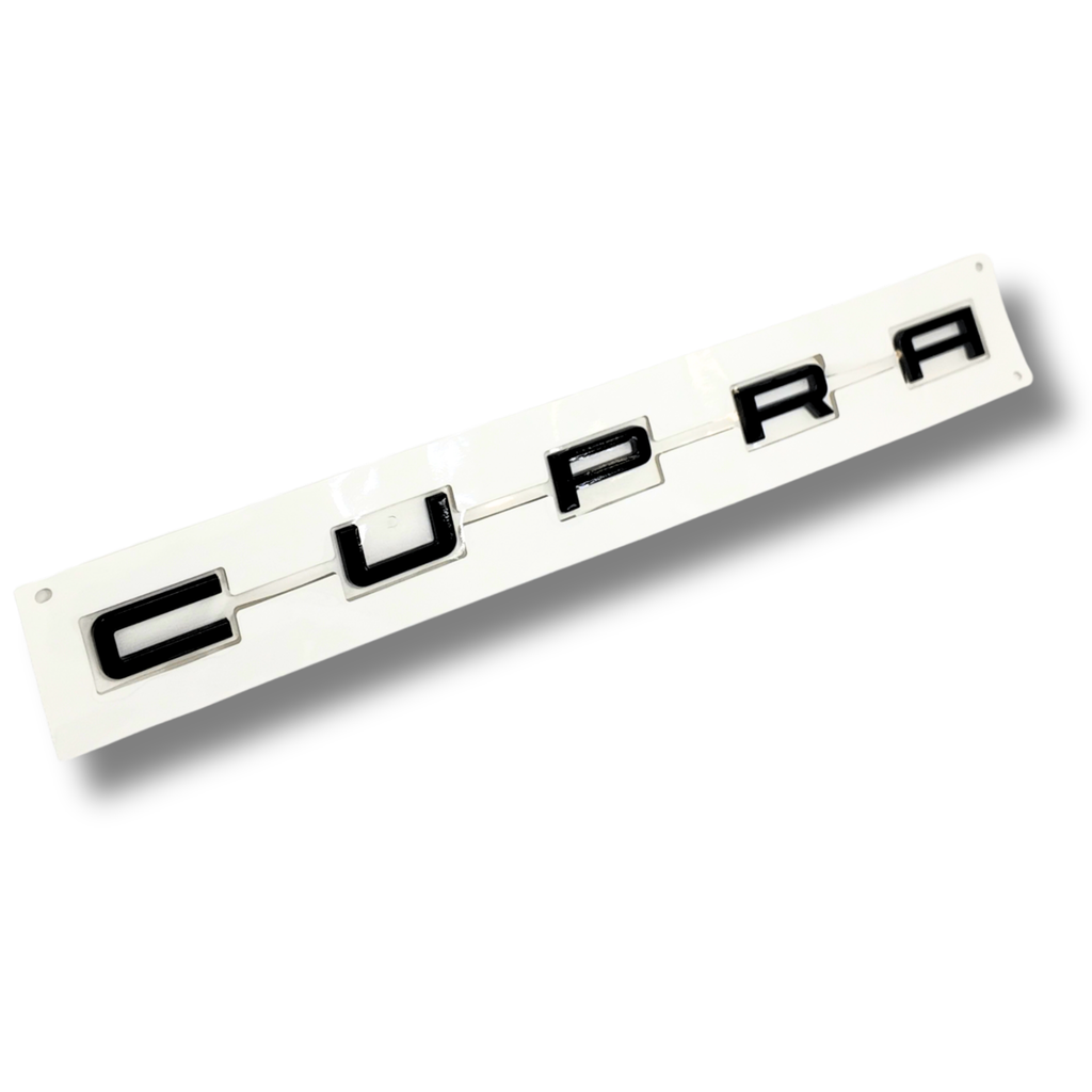 Emblema portón Cupra León IV KL negro (5FA853687A041)
