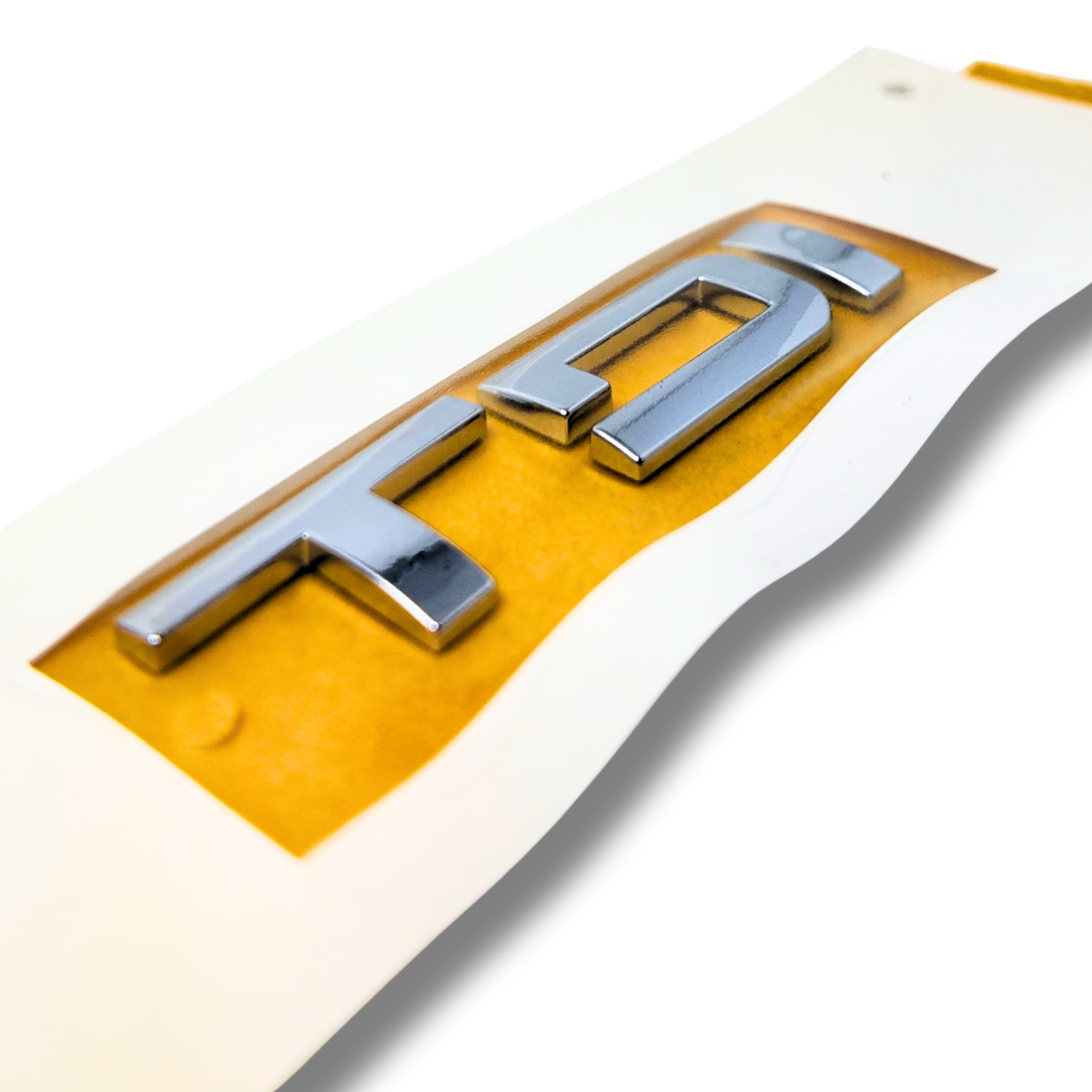 Emblema TDI SEAT | Cromado tuning, logotipo portón trasero (5F0853688C2ZZ)