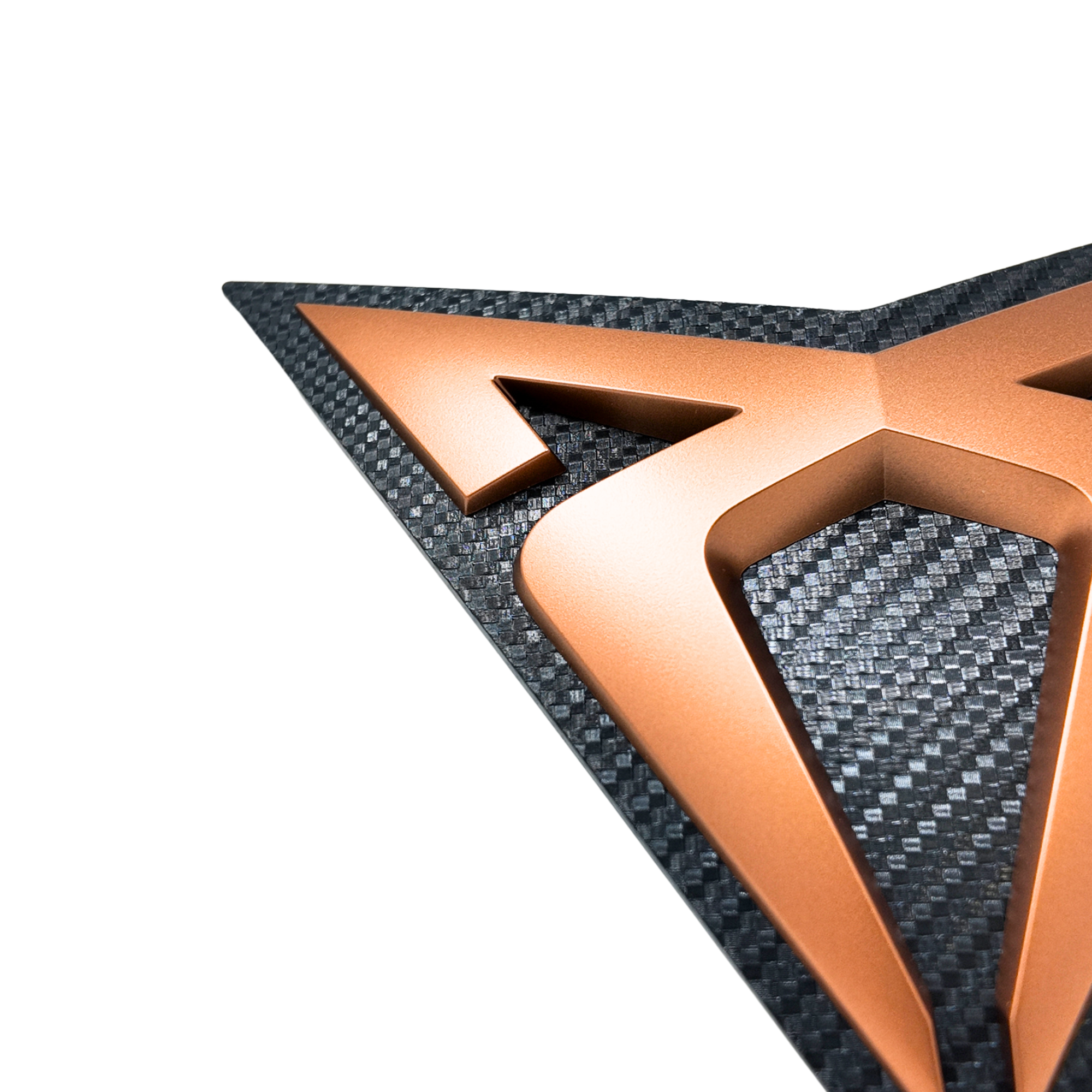 Logotipo delantero CUPRA Formentor cobre/carbono (5FF853679RZH)