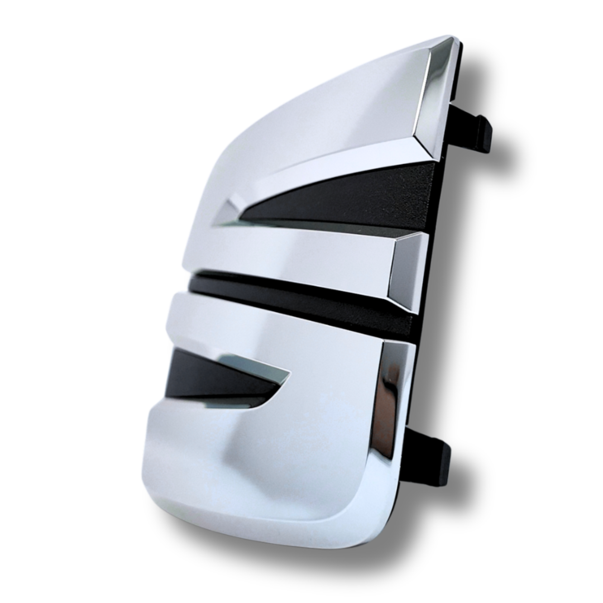 Emblema parrilla delantera SEAT Arona León Ateca aluminio cromado