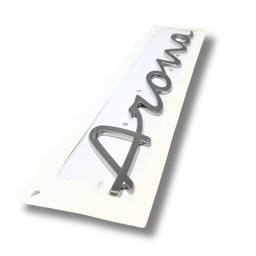 Emblema portón SEAT Arona aluminio (6F9853687E3Q7)