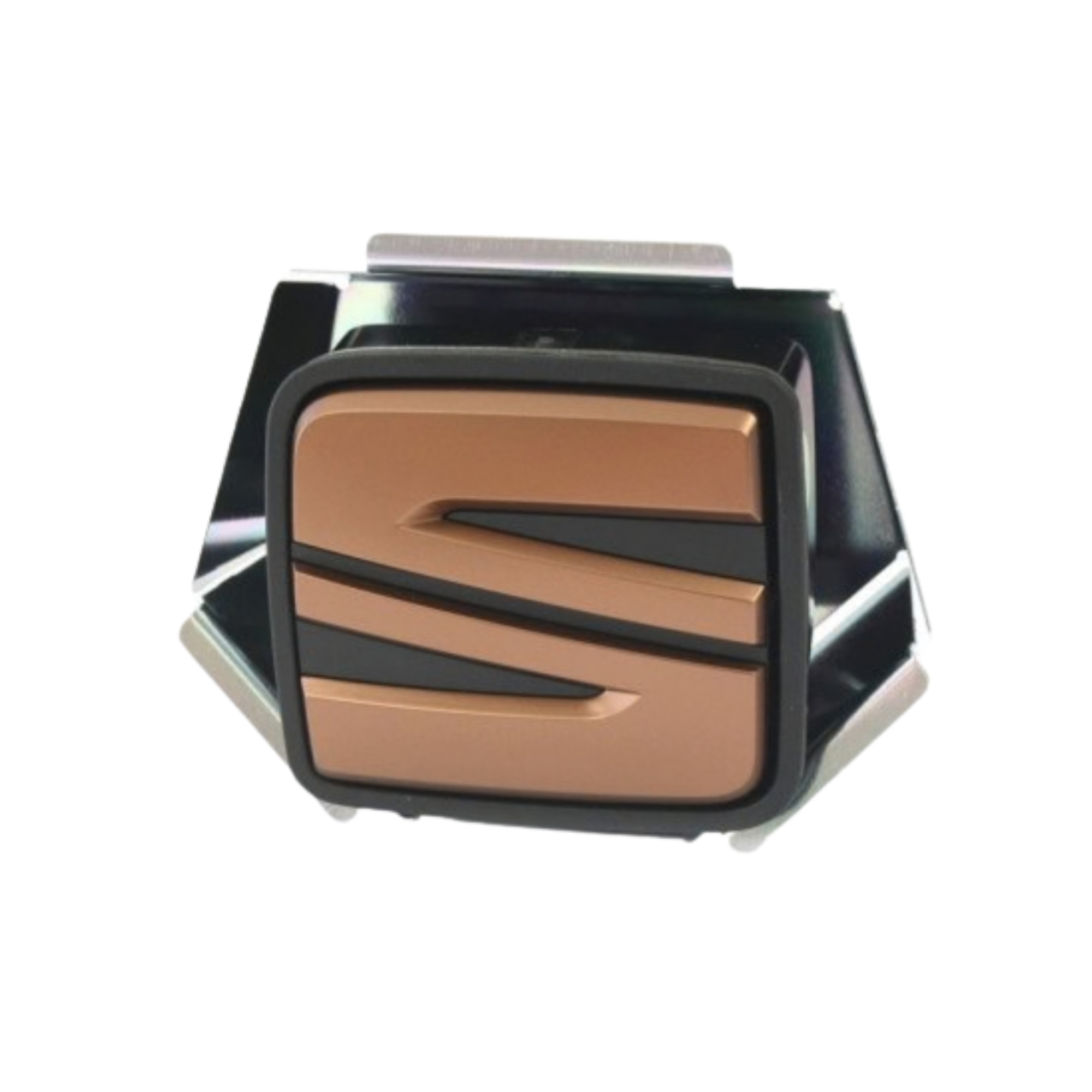 Emblema cobre cromado puerta trasera Seat León | Original Seat (5F0827565DRZH)