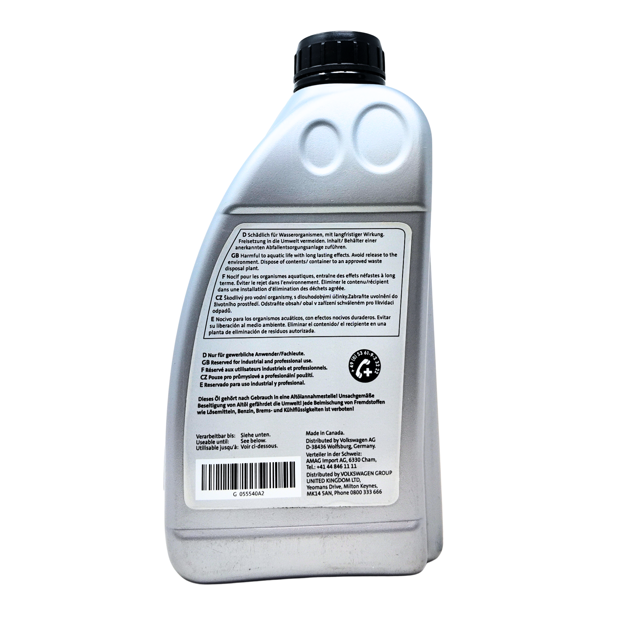 Aceite ATF transmisión automática VAG | 1L ATF para DSG/Tiptronic (G055540A2)