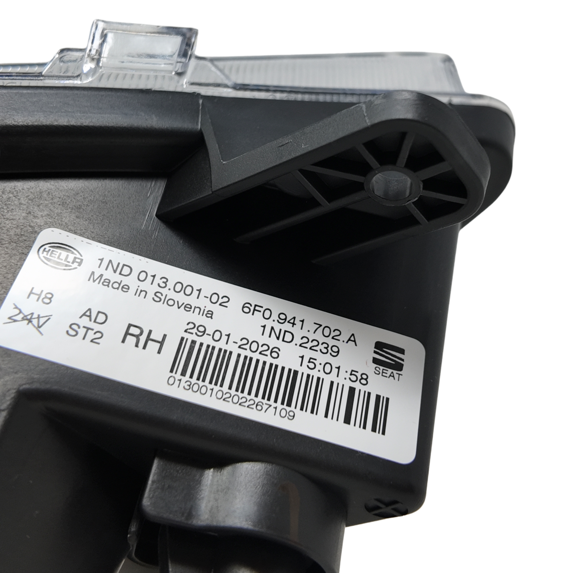 Faro Antiniebla Halógeno Original SEAT Ibiza (6F0941701A/6F0941702A)