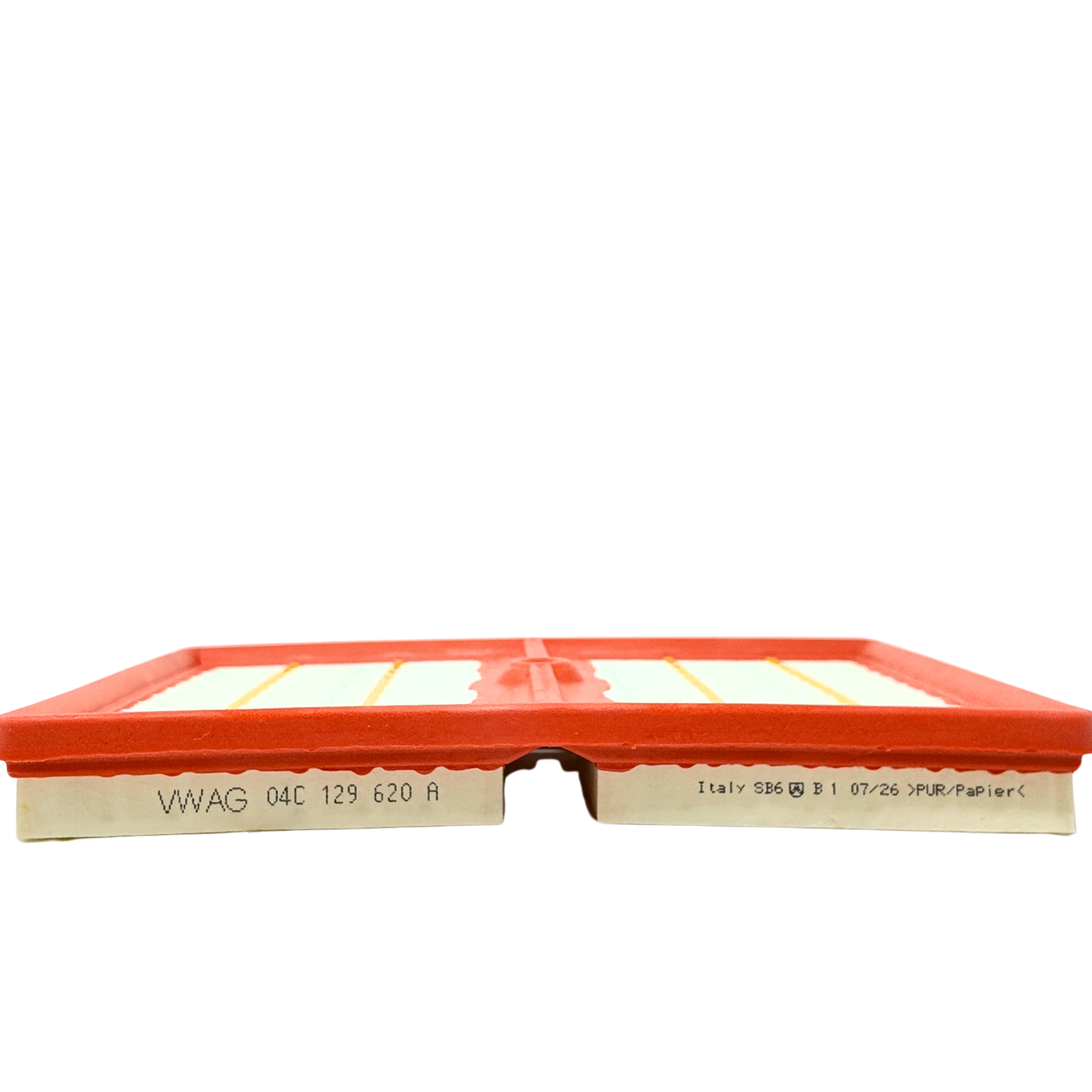 Filtro de aire original Grupo VAG | cartucho OEM Audi VW Seat Skoda (04C129620A)