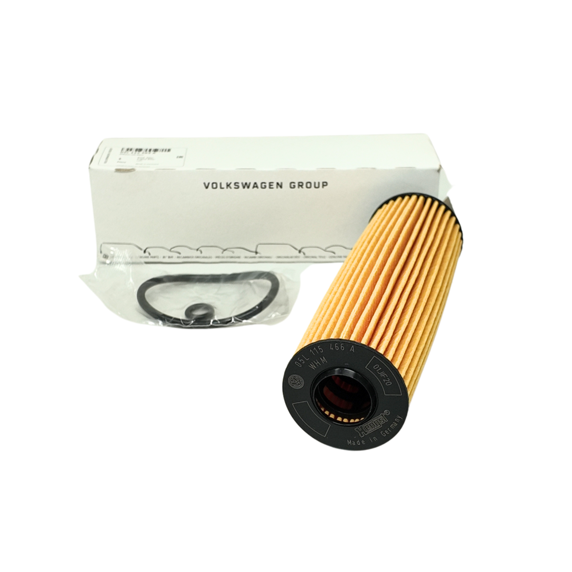 Filtro de aceite Grupo VAG Volkswagen Seat Audi Skoda | Original cartucho (05L115562A)