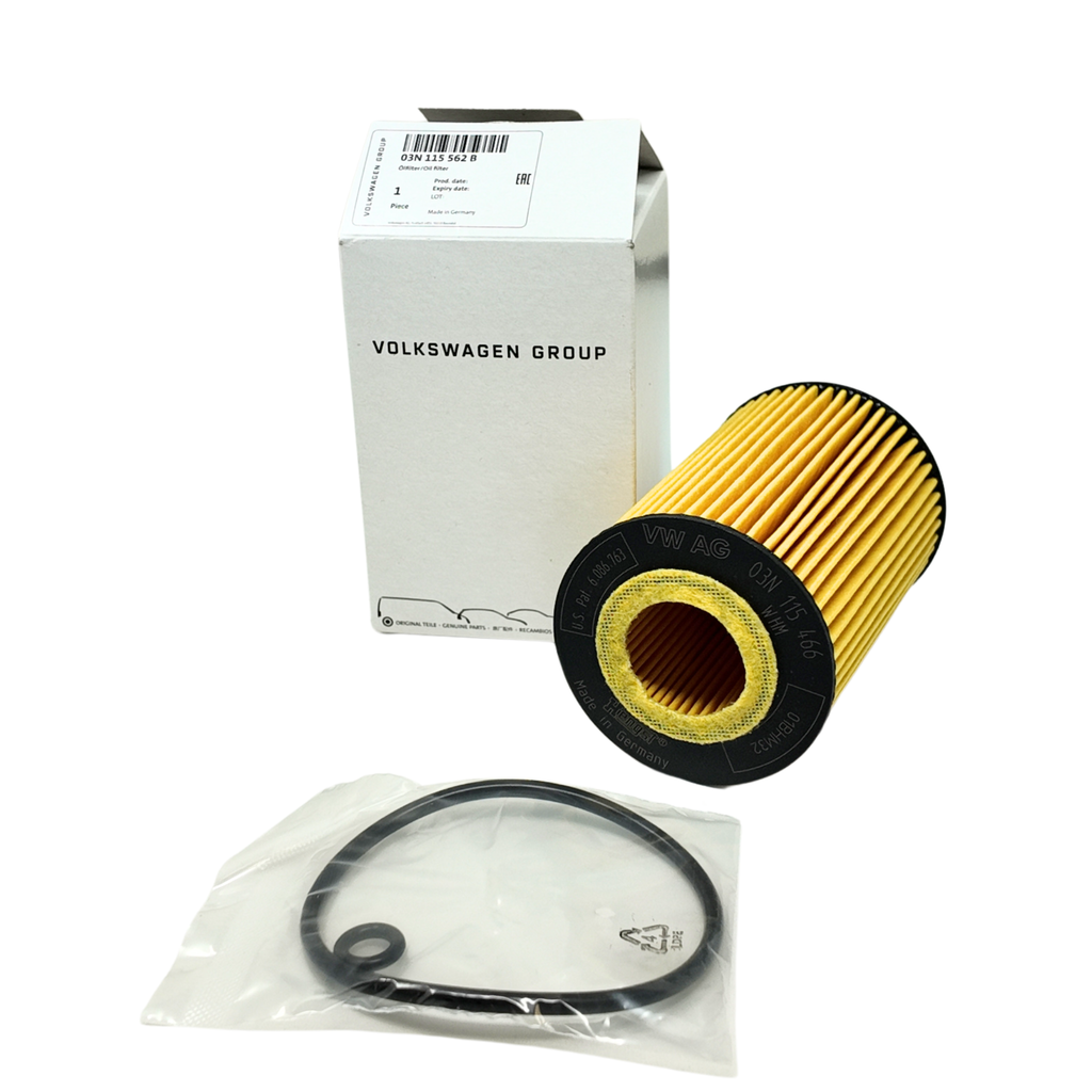 Filtro de aceite | Original Grupo VAG cartucho, motores TSI/TDI, Ø65x34x21 mm (03N115562B)