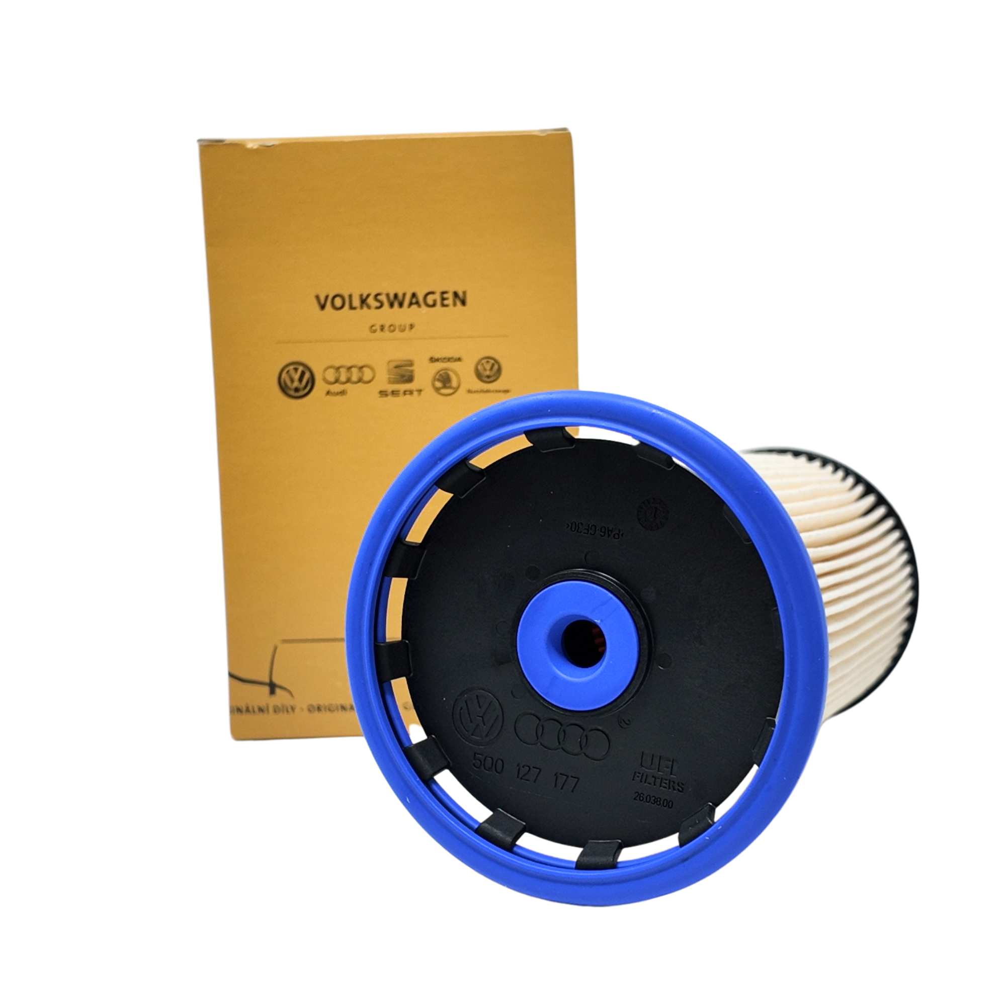 Filtro de combustible TDI 1.6/2.0, Ø93x76x152 mm (5Q0127177)