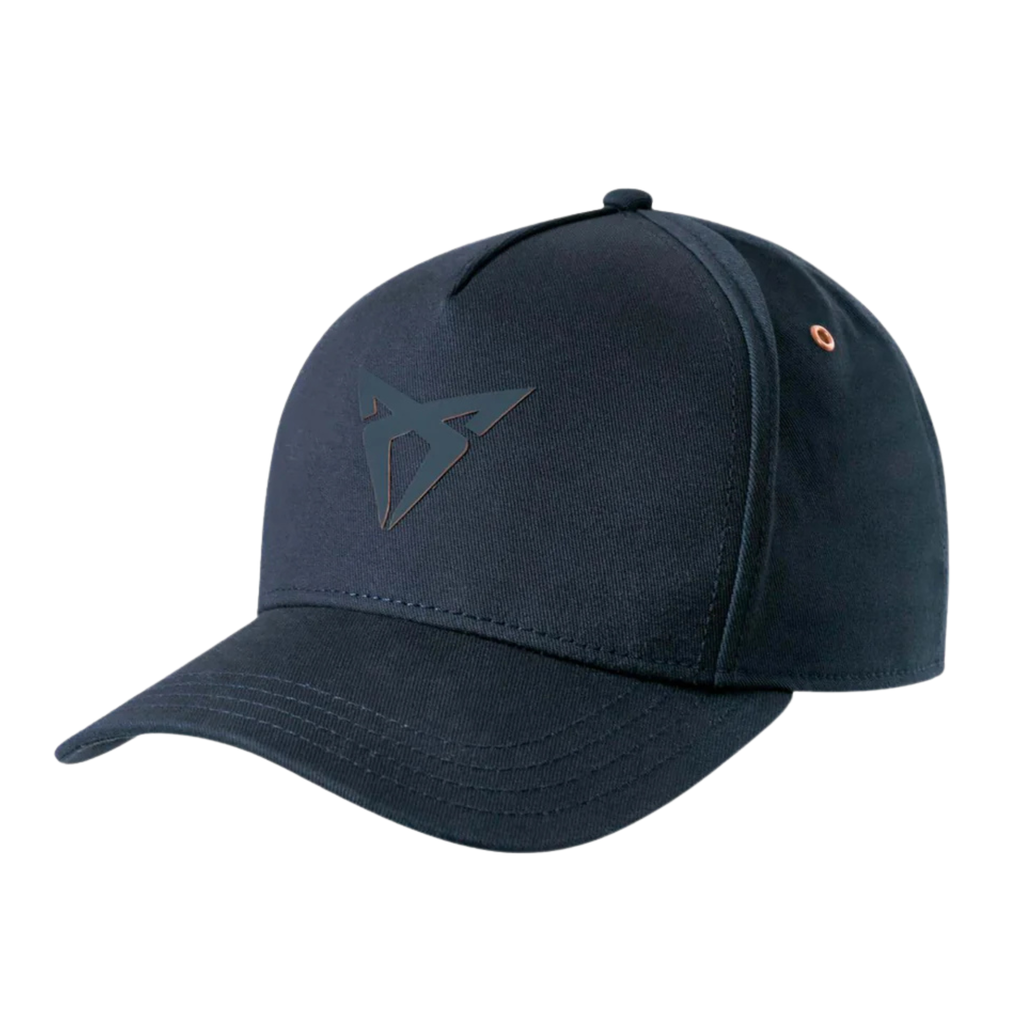 Gorra béisbol CUPRA azul moonslate | Unisex algodón orgánico ajustable