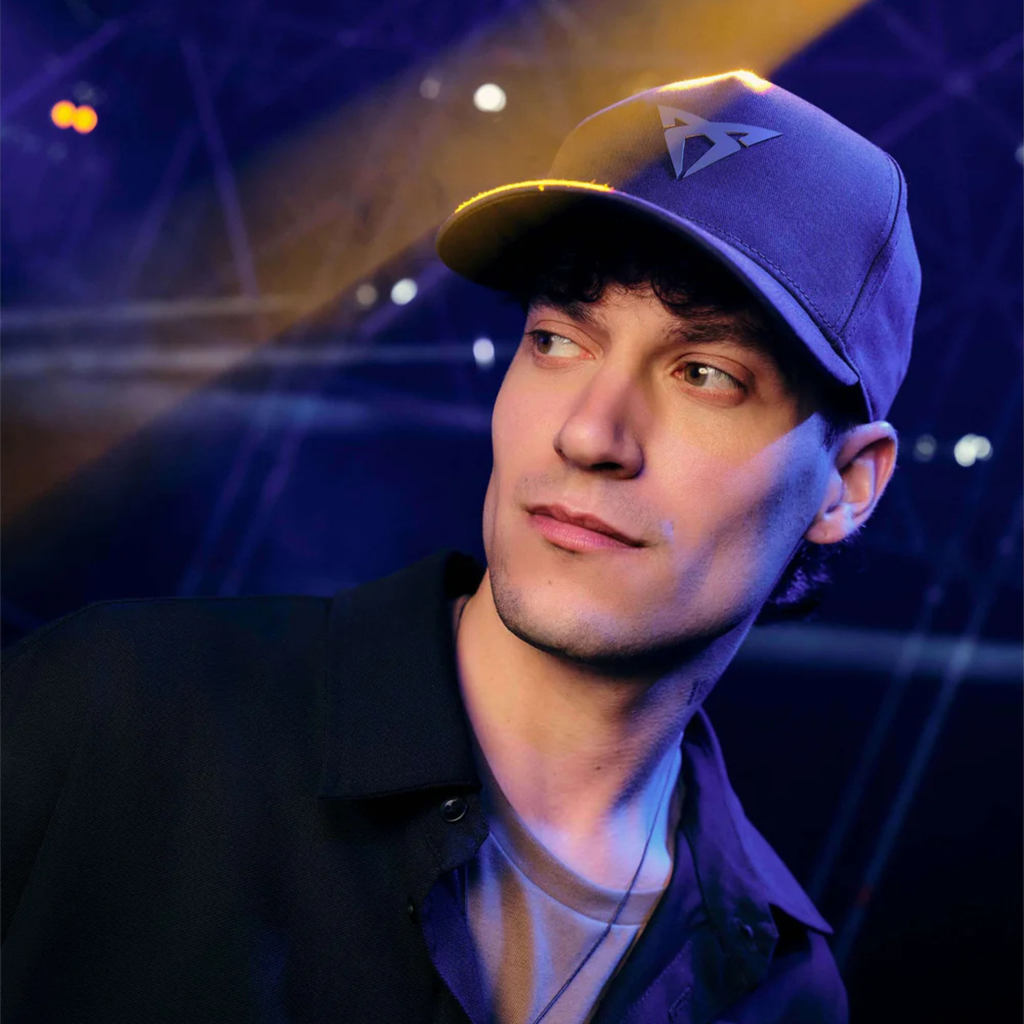 Gorra béisbol CUPRA azul moonslate | Unisex algodón orgánico ajustable