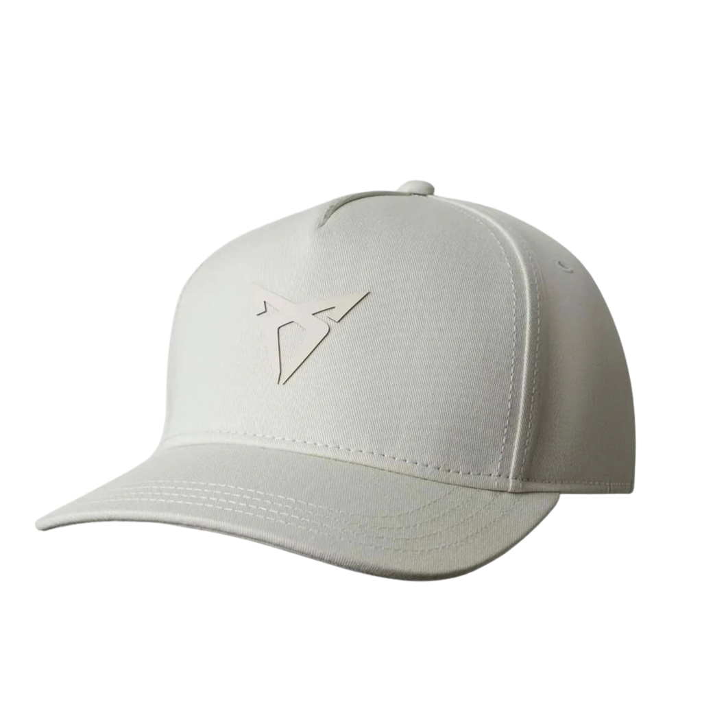 Gorra béisbol CUPRA Beige taiga | Unisex algodón orgánico ajustable