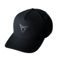 Gorra béisbol CUPRA negra | Unisex algodón orgánico ajustable
