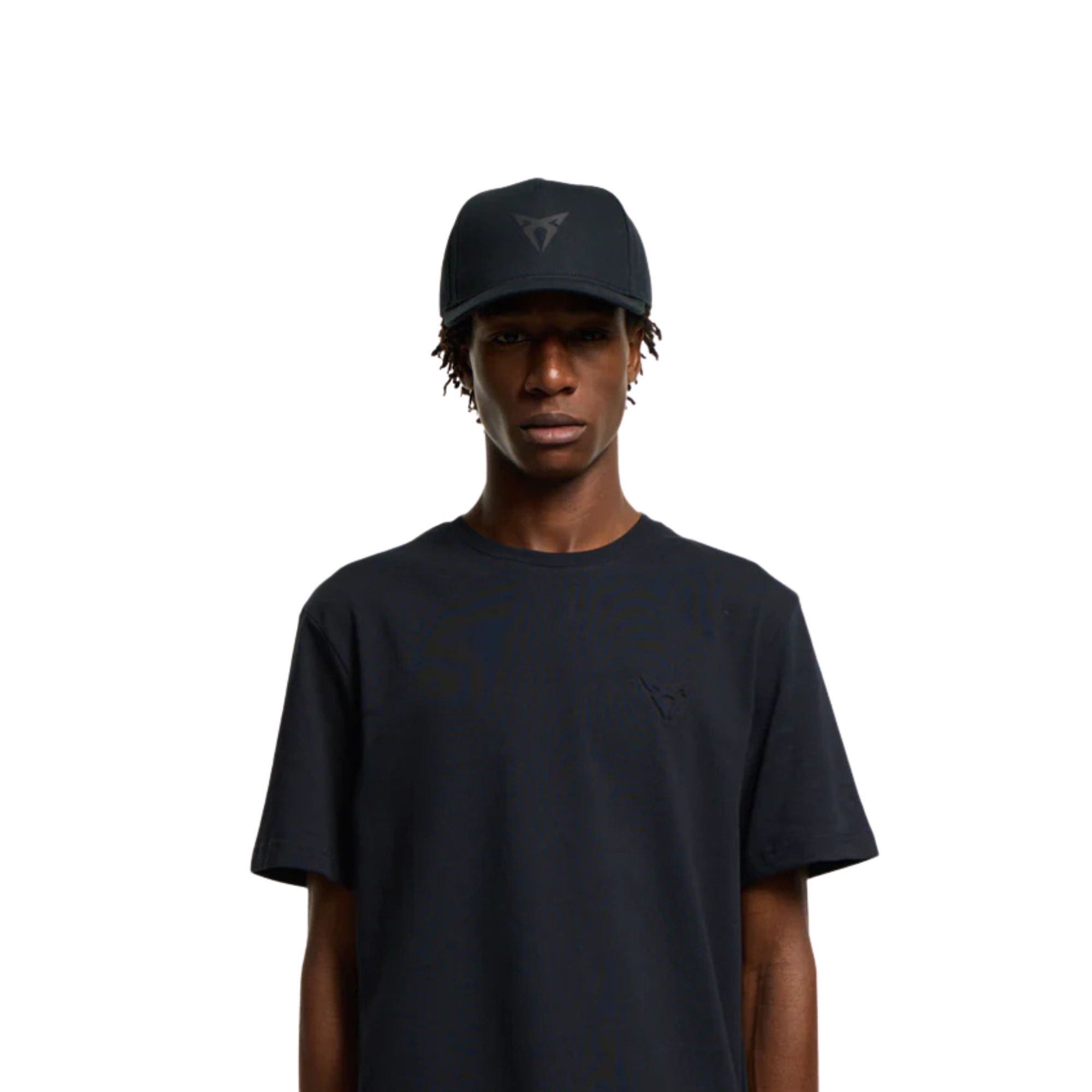 Gorra béisbol CUPRA negra | Unisex algodón orgánico ajustable