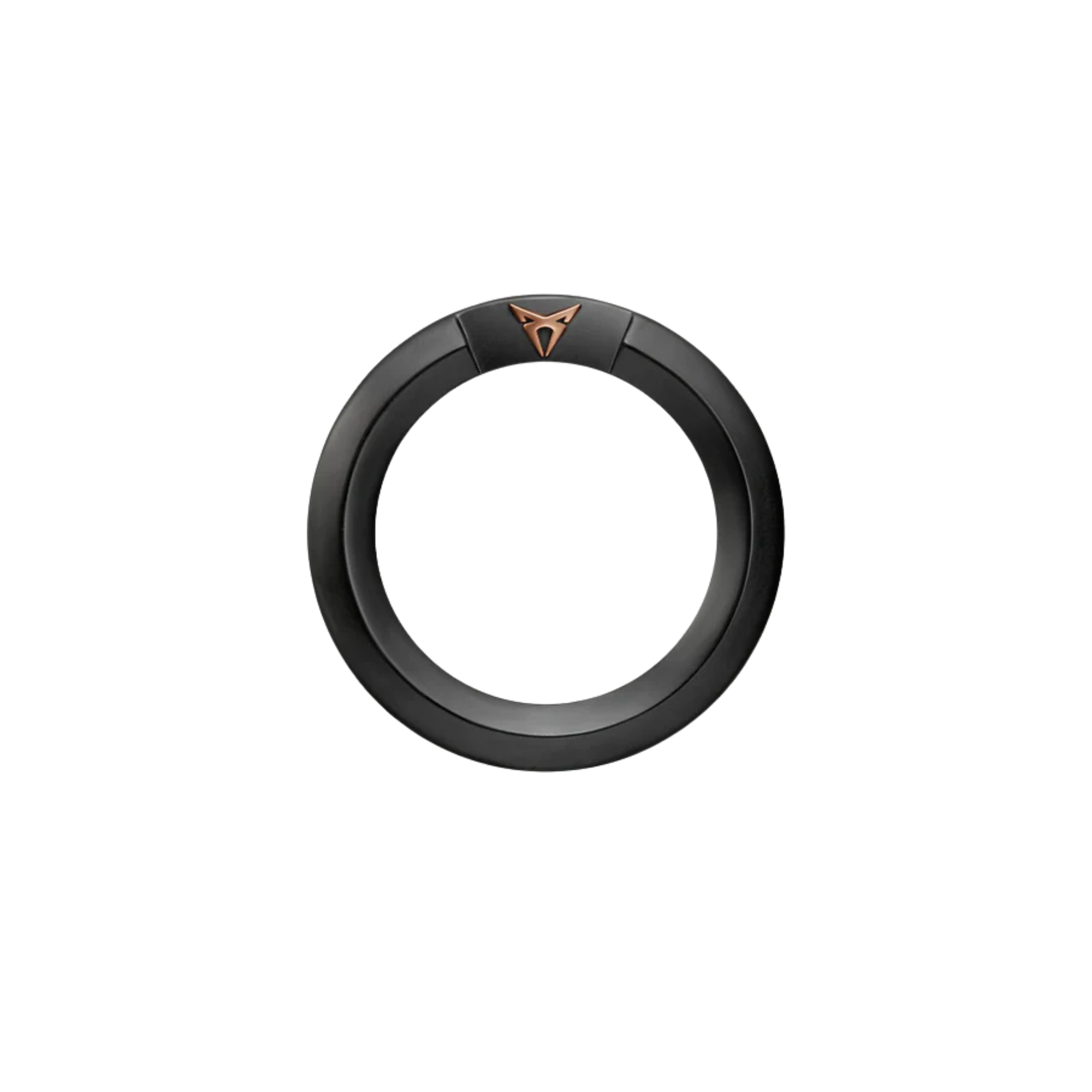 Anillo MAM x CUPRA | Cobre cadena rutenio, diseño técnico paramétrico, unisex