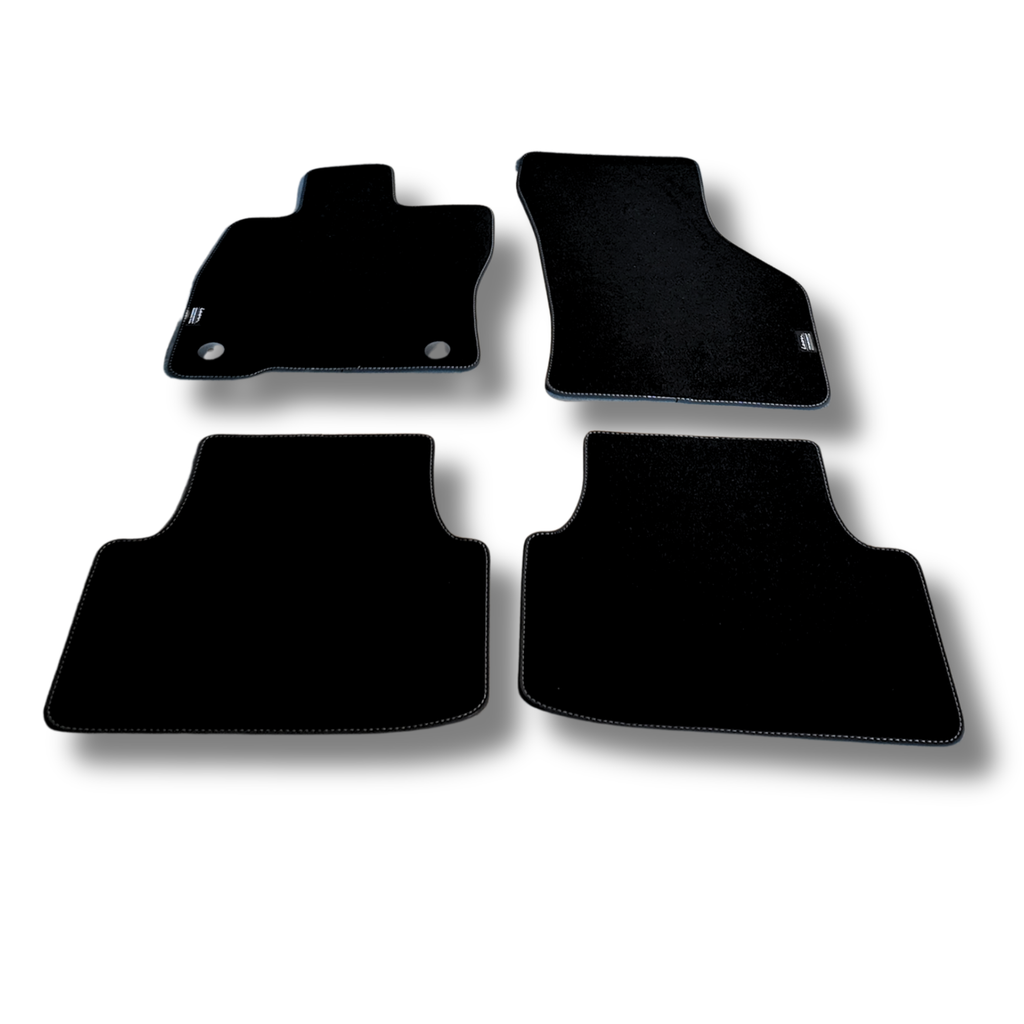 Juego 4 alfombrillas textiles Cupra León IV KL | (5FB863011LLOE)