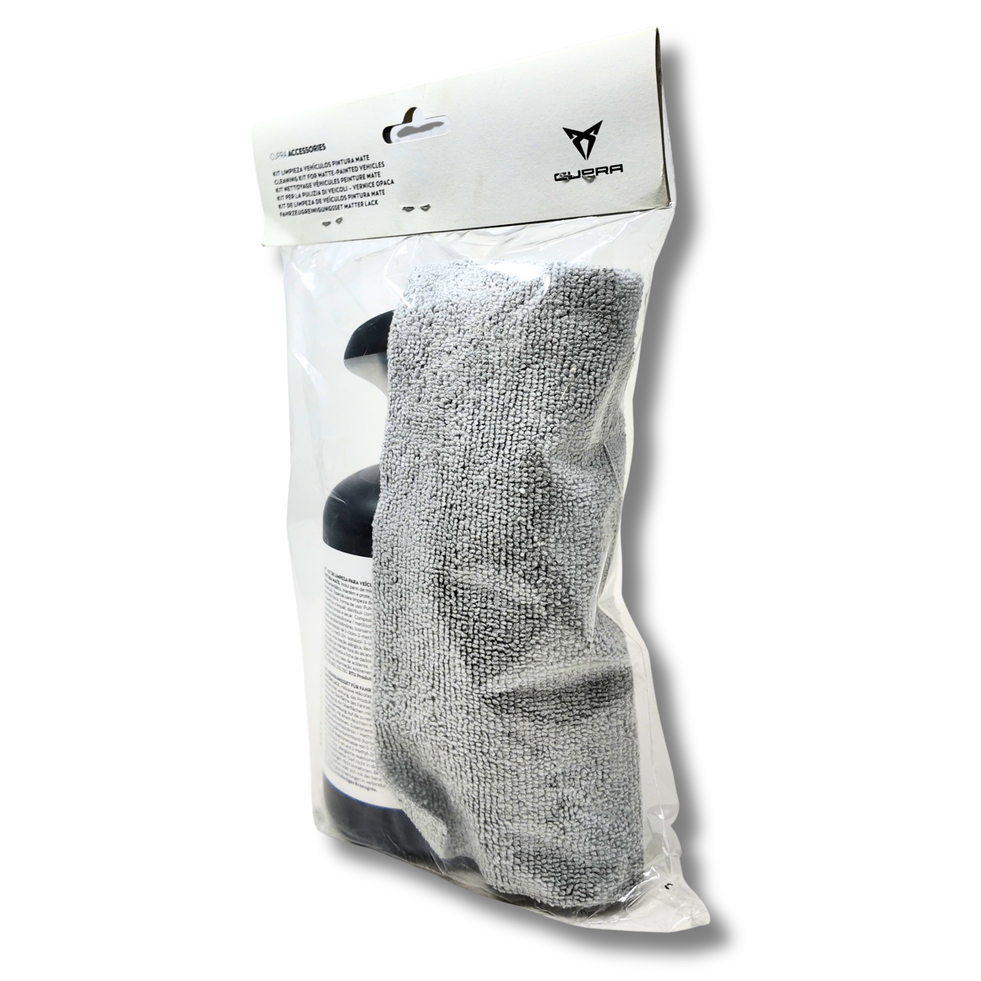 Kit limpieza pintura mate CUPRA spray + microfibra (000087700CH)