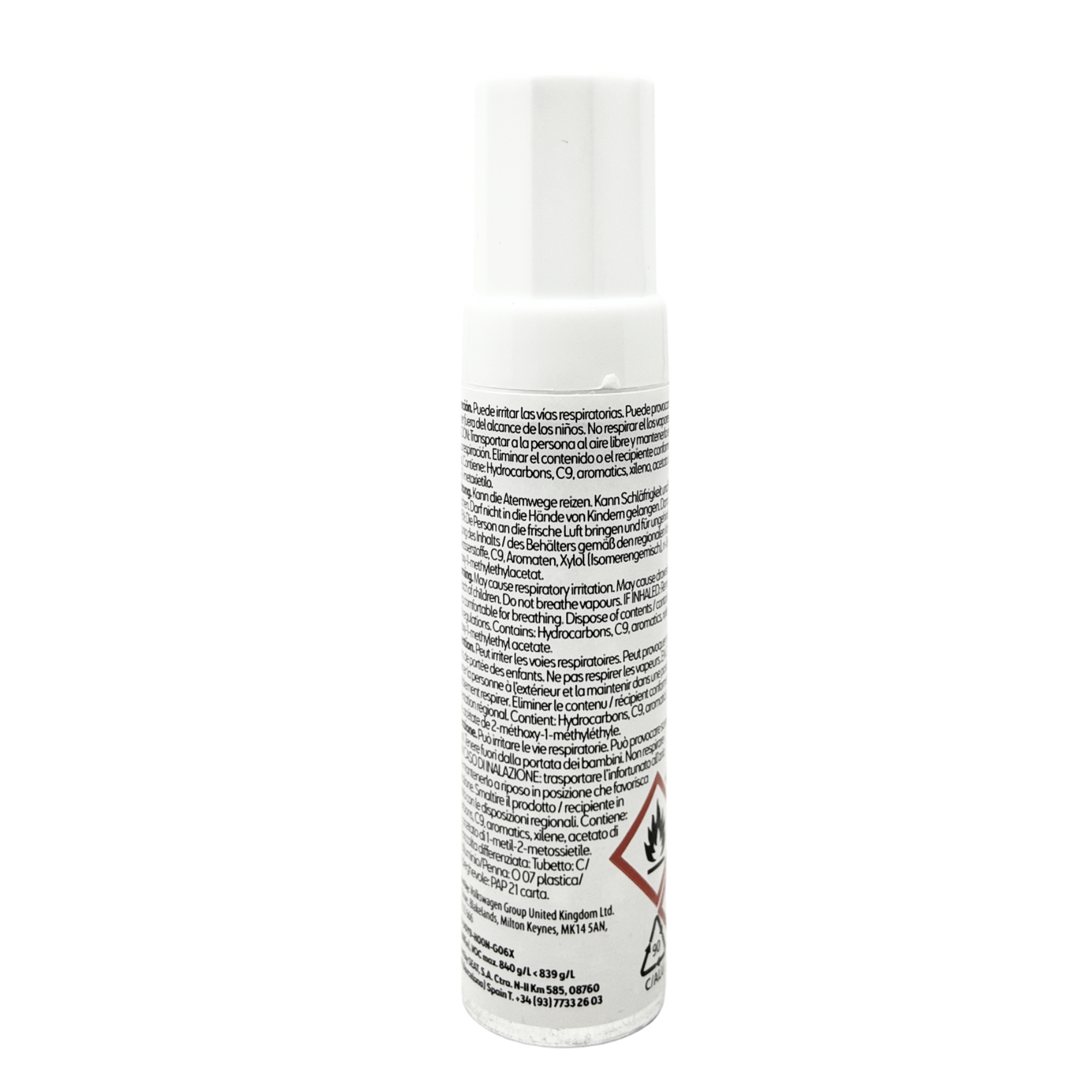 Lápiz retoque bicapa Seat | Pirineos Grey, kit color + barniz original (000098500LMX7R)