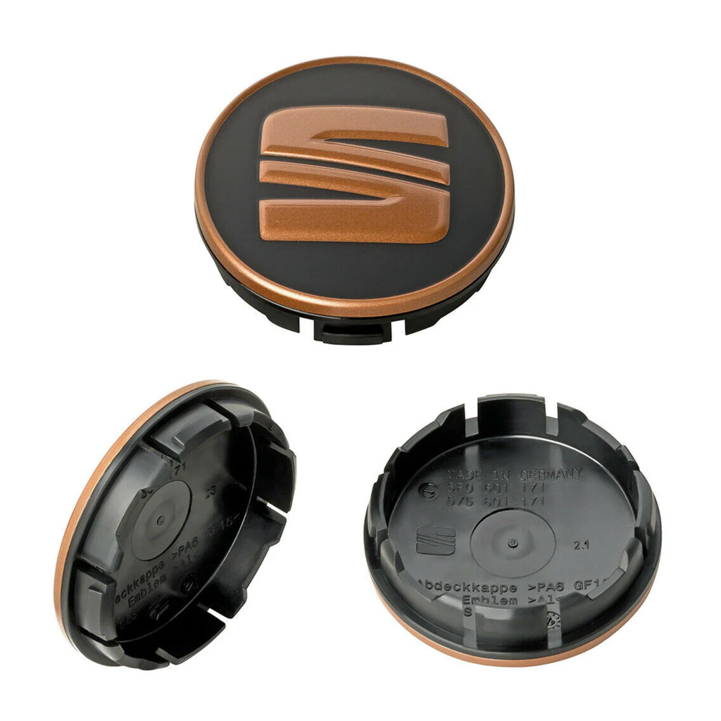 Kit embellecedores llanta SEAT CUPRA | 4 unidades aleación 16"-18" (5F0601171TVK)