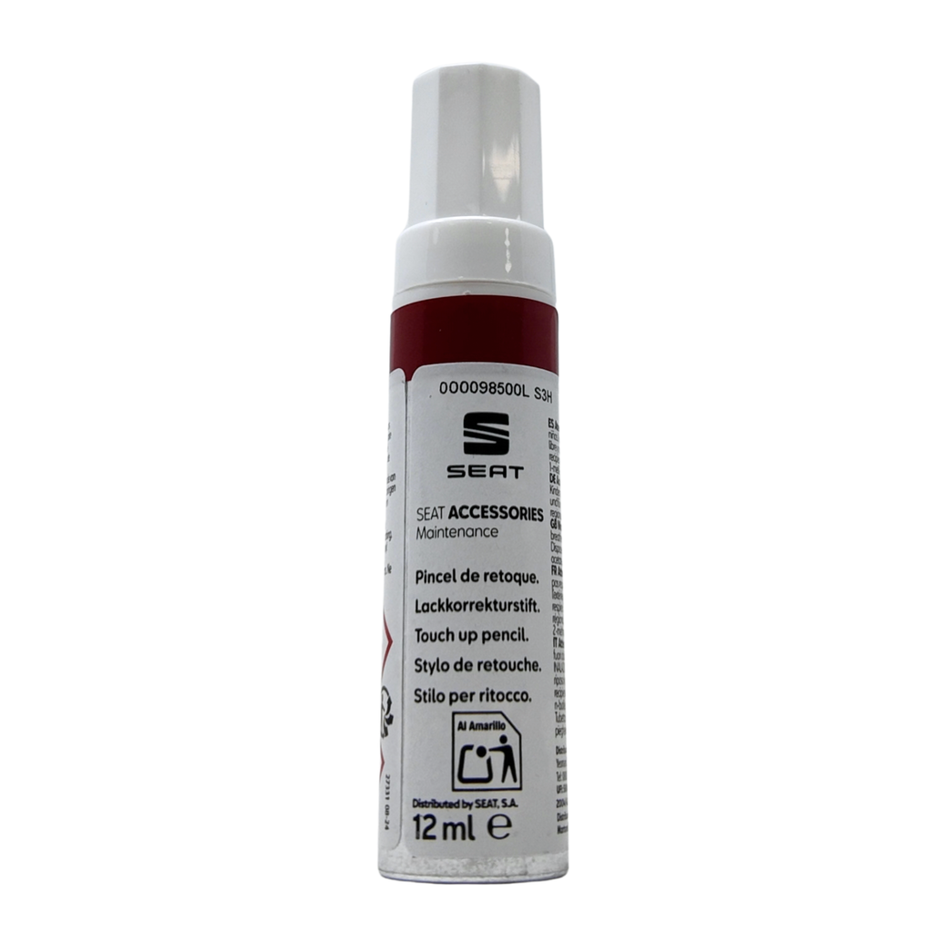 Pincel retoque SEAT LS3H | Rojo Emoción + barniz, arañazos (000098500LS3H)