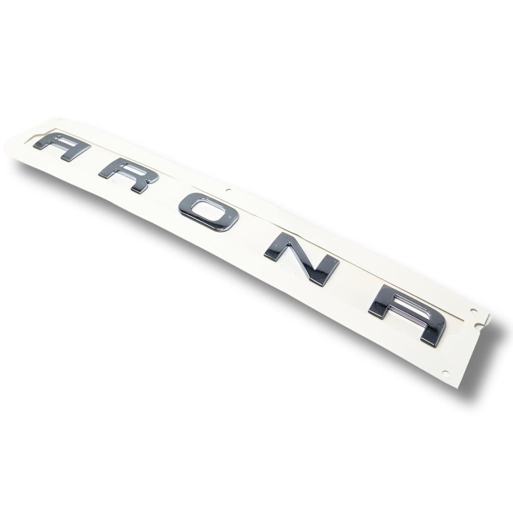 Emblema portón SEAT Arona aluminio (6F9853687D2ZZ)
