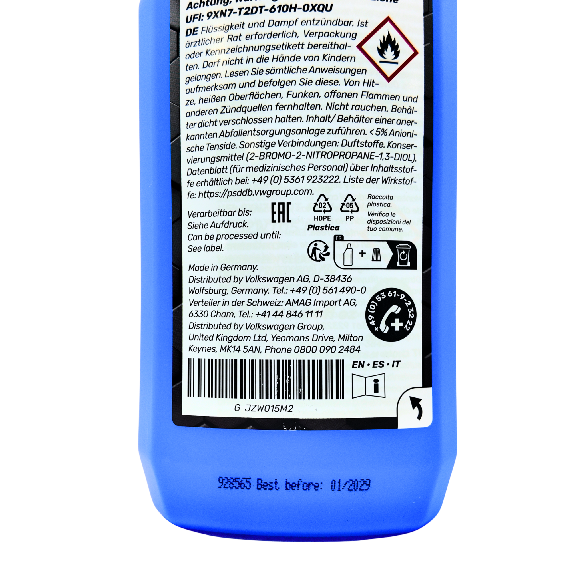 Líquido lavacristales HORUM 1L | Limpiaparabrisas, protección -6ºC (GJZW015M2)