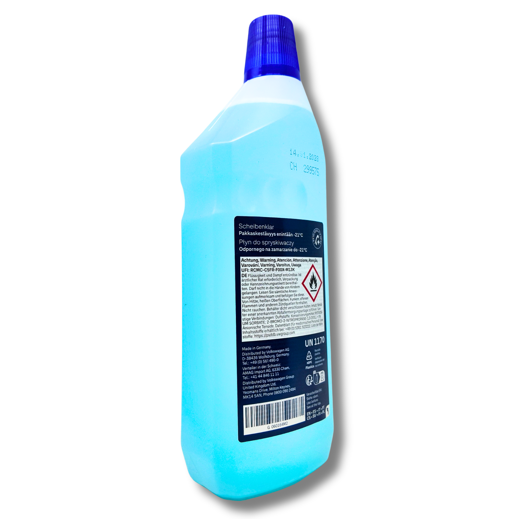 Limpiaparabrisas anticongelante VAG Cool & Fresh 1L -20°C (G060164M2)