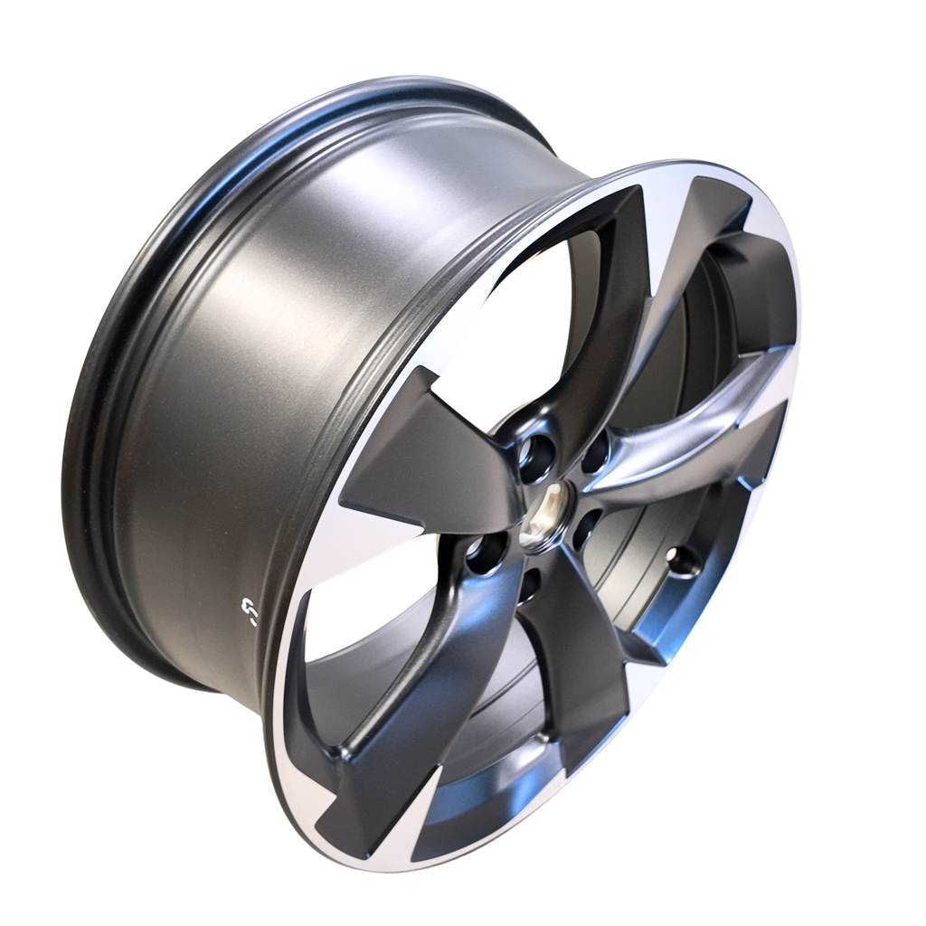Llanta de aluminio Cupra 18 pulgadas | Negro mate/plata, original VAG (5FA601025H1OV)