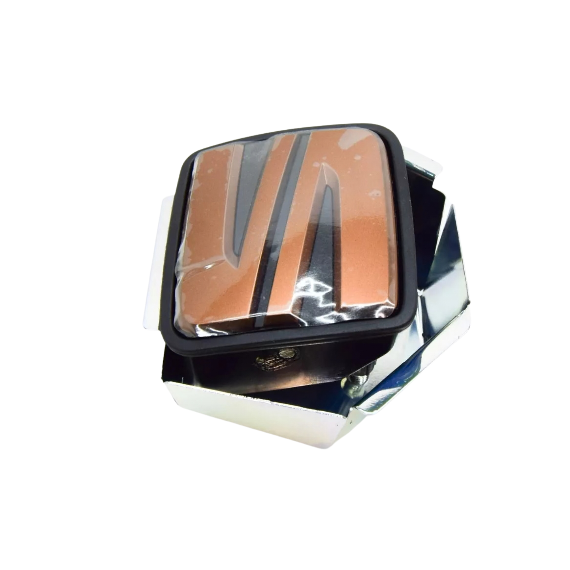 Emblema cobre cromado puerta trasera Seat León | Original Seat (5F0827565DRZH)