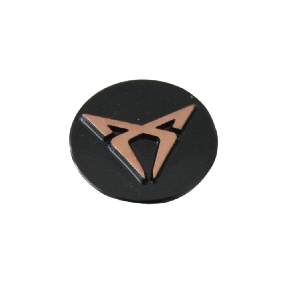 Logotipo CUPRA para llaves | Iluminado, original, negro cobre, 10 mm (5FA837891ARZG)