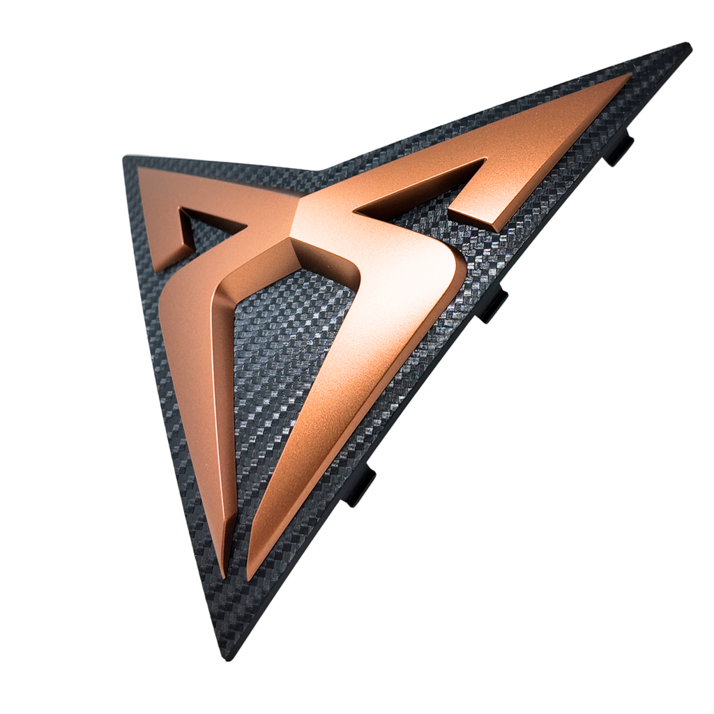 Logotipo delantero CUPRA Formentor cobre/carbono (5FF853679RZH)