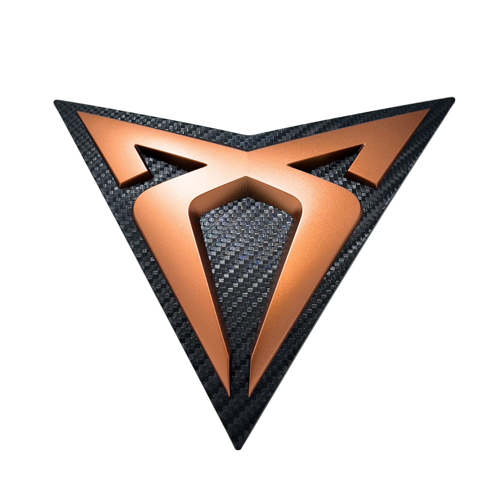 Logotipo delantero CUPRA Formentor cobre/carbono (5FF853679RZH)
