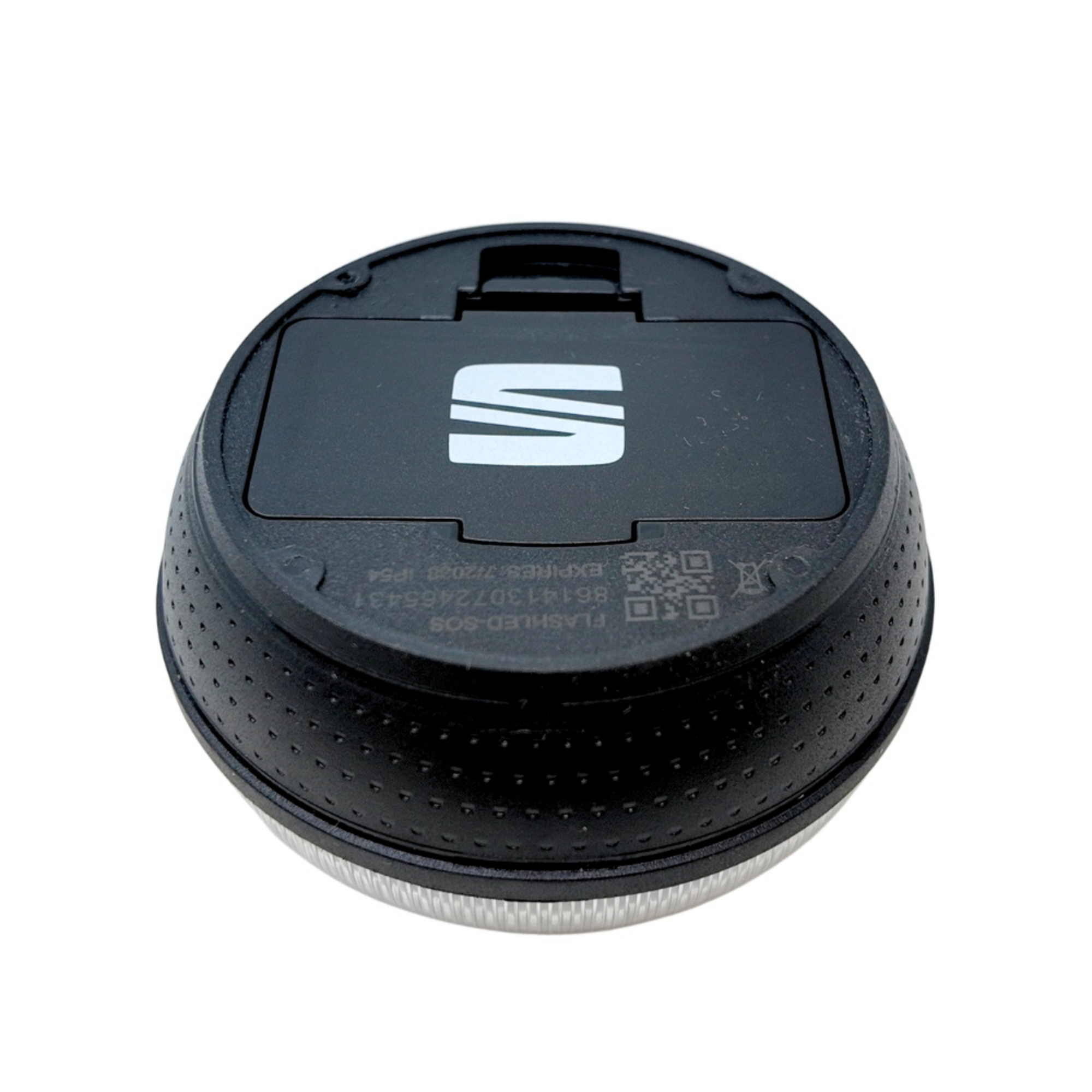 Luz V16 SEAT conectada a la plataforma DGT 3.0 mediante comunicación 868 MHz.