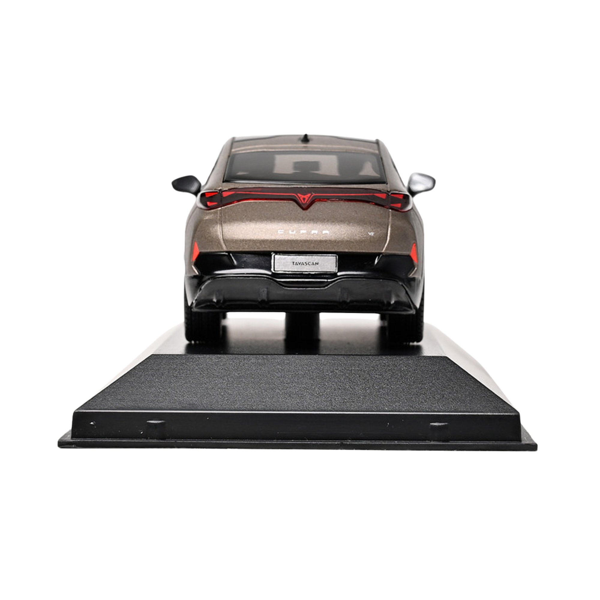 Miniatura CUPRA Tavascan 1:43 original en color bronce (ref. 5FL099300A)
