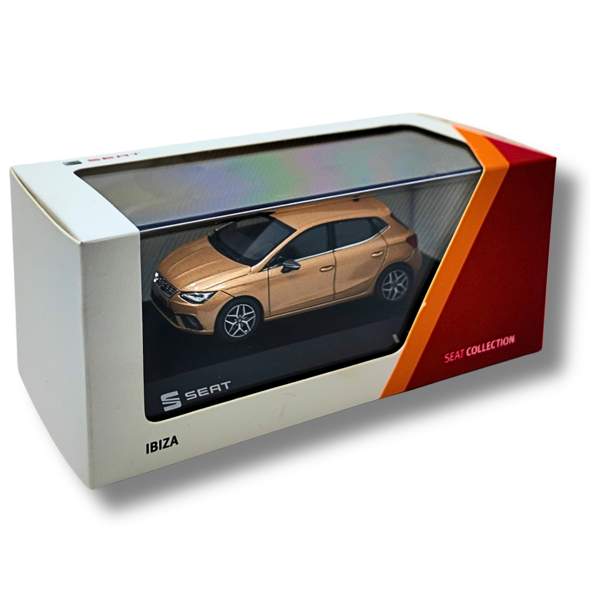Miniatura SEAT Ibiza Mystic | Escala 1:43, metal, Mystic Magenta 165x73x70 mm (6H1099300HAK)