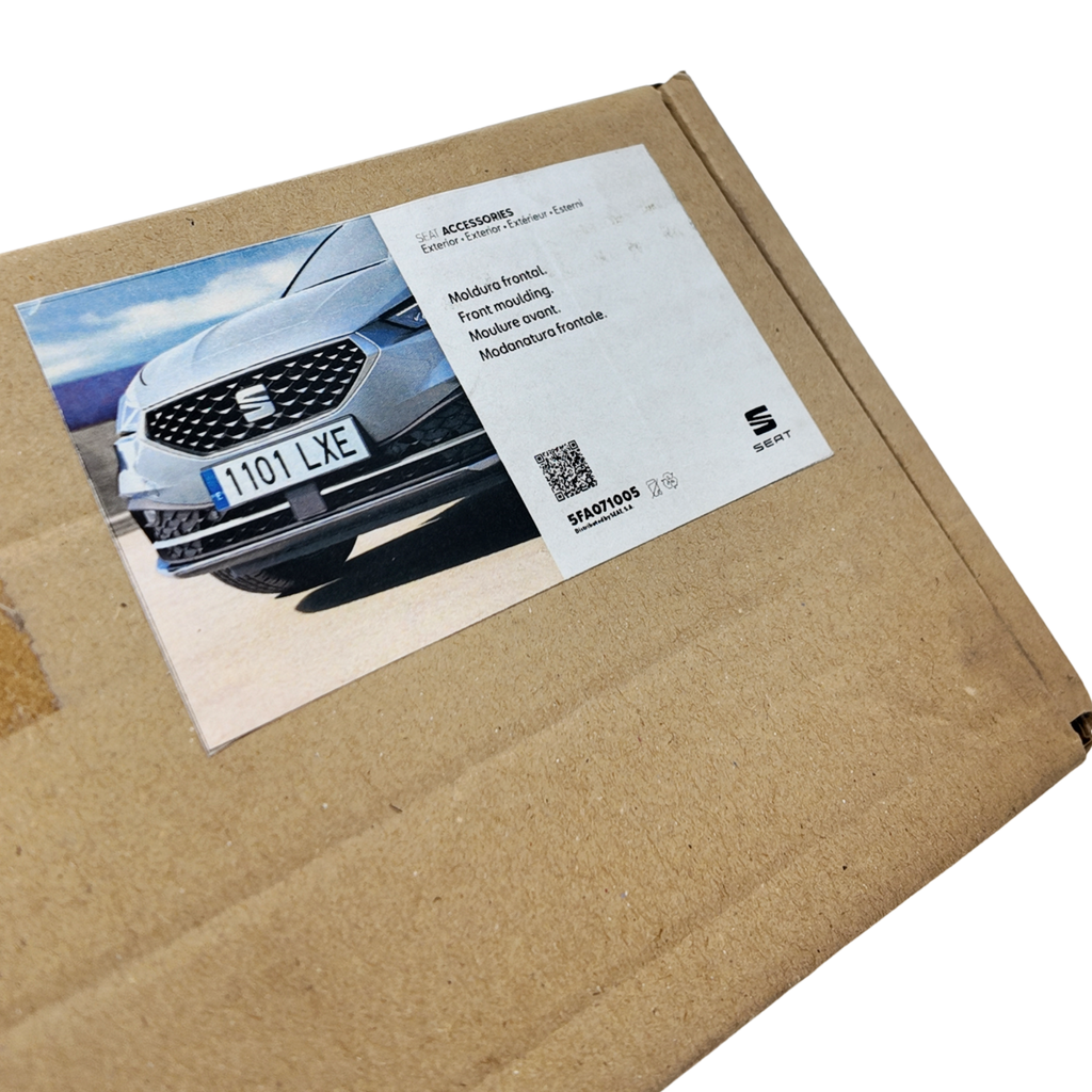 Moldura frontal SEAT León III/IV | Rejilla delantera cromada mate (5FA071005)
