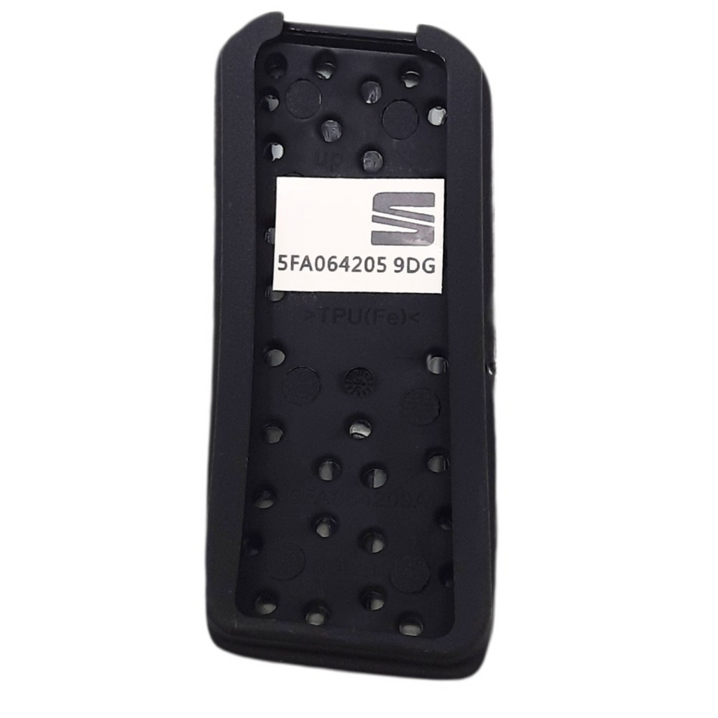 Pedal de acelerador CUPRA Dark Aluminium con acabado deportivo.