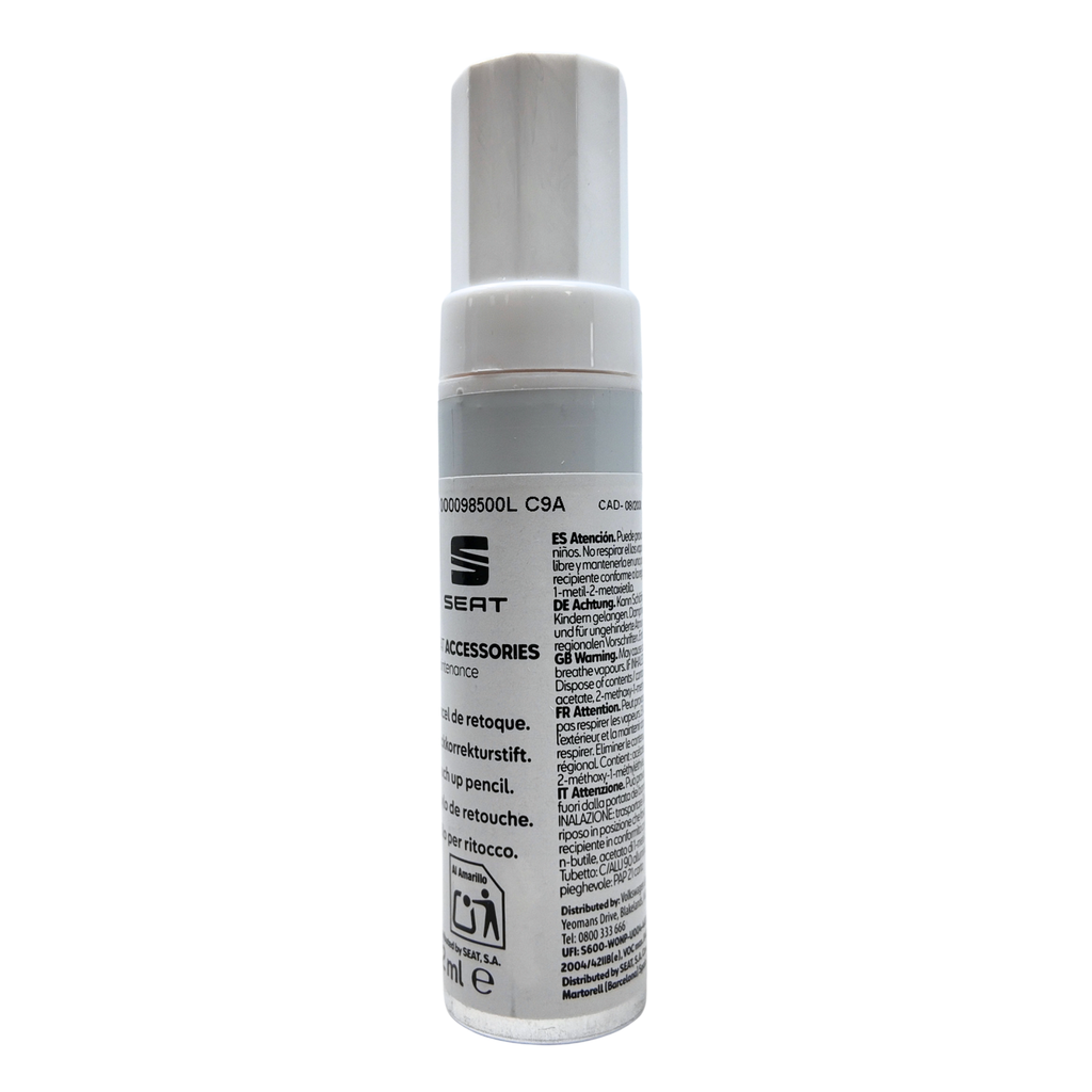 Pintura SEAT Pure White CA9 para arañazos