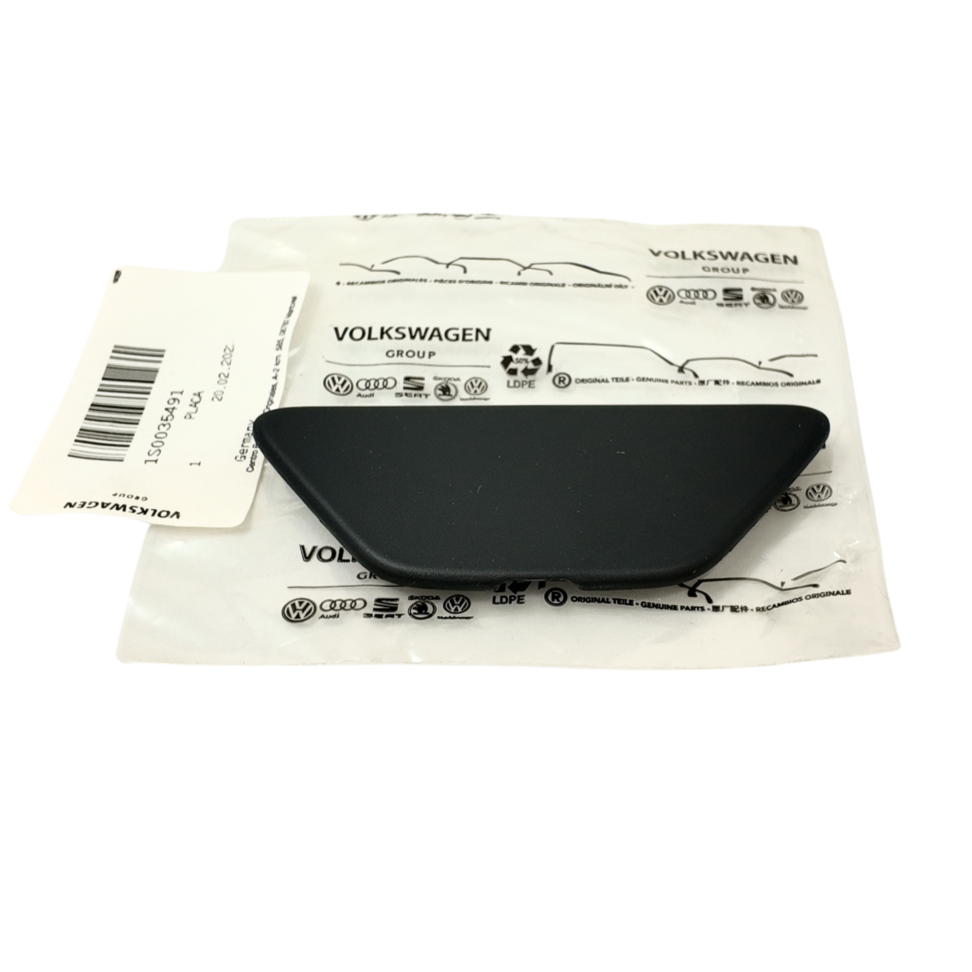 Placa cobertera navegación salpicadero SEAT Skoda VW | (1S0035491)