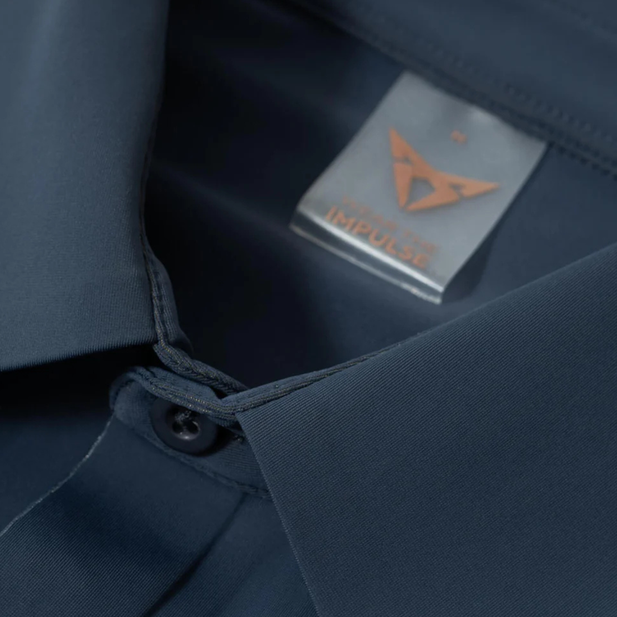 Polo técnico CUPRA Slim Fit | Mujer Azul Moonslate nylon elástico 80%