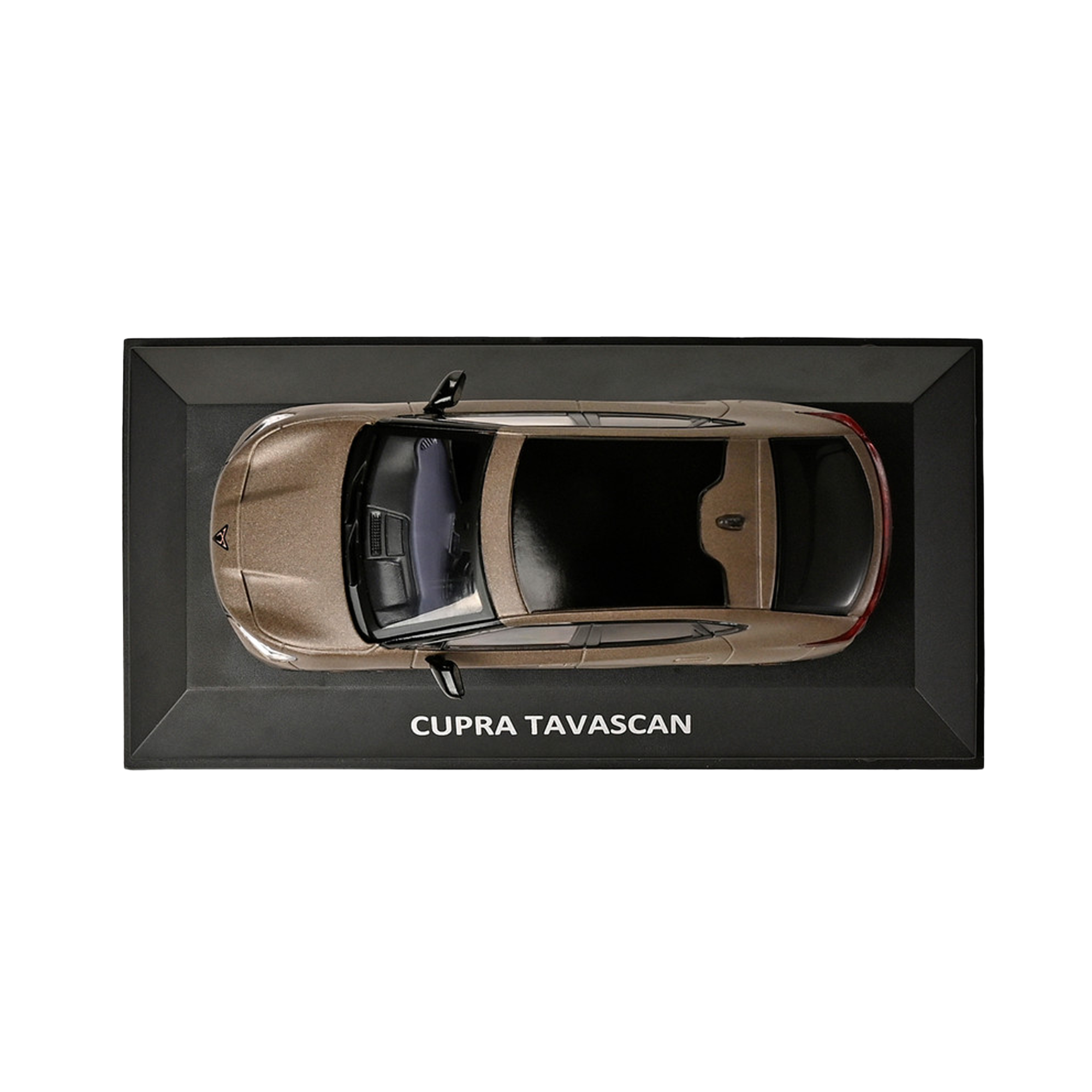 Réplica con licencia CUPRA del Tavascan bronce a escala 1:43.