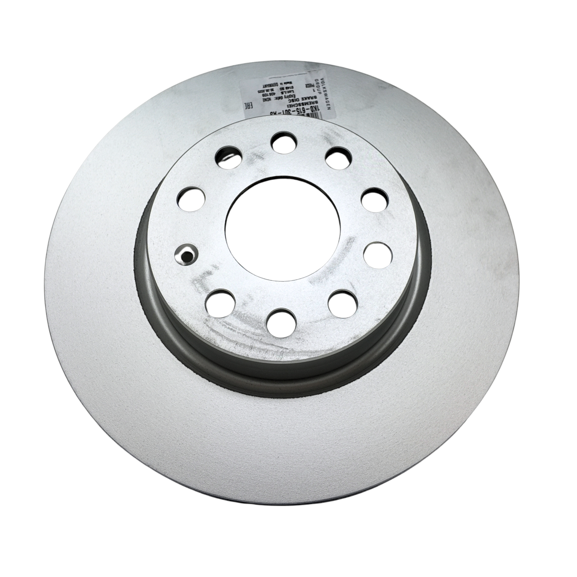 Disco de freno original VAG | Ventilado, eje delantero, alta calidad OEM (1K0615301AS)