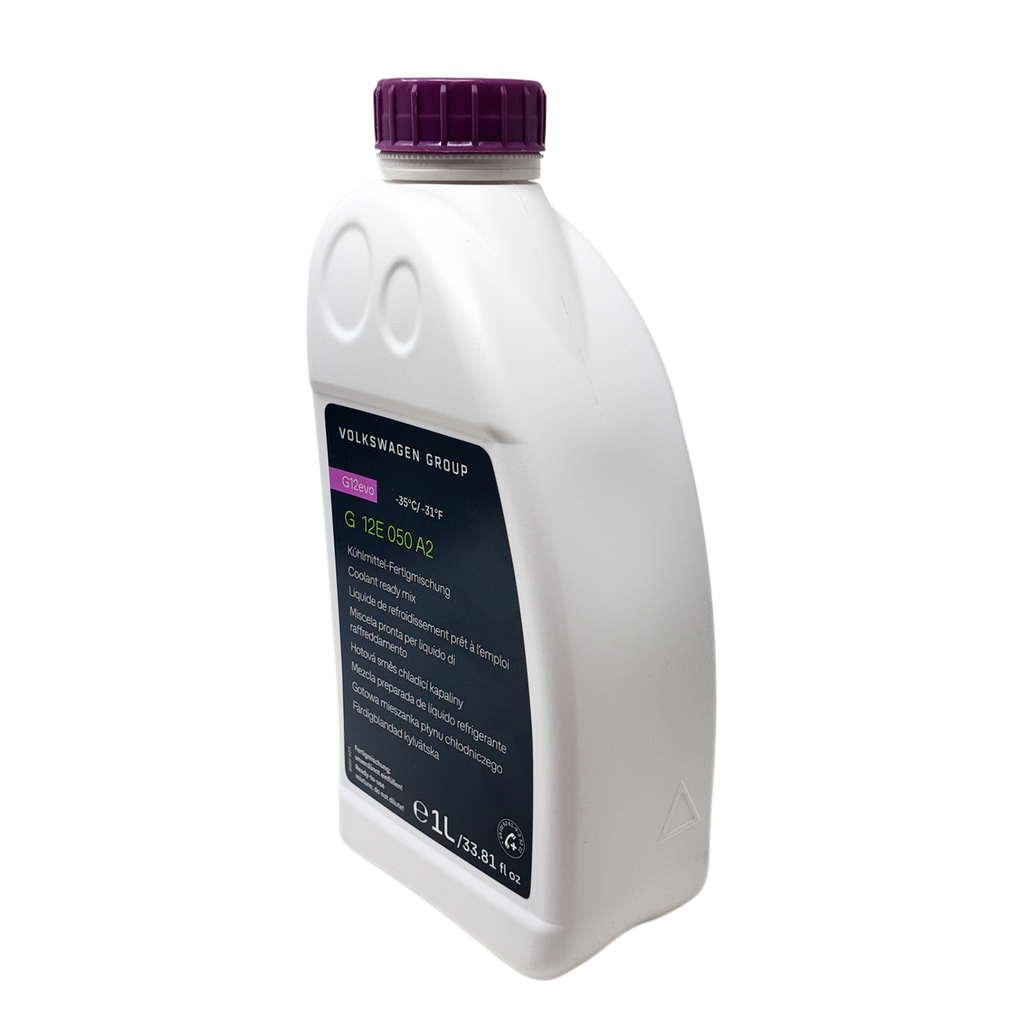 Refrigerante G12 EVO mezclable con G13 y G12 PLUS (envase 1 litro).