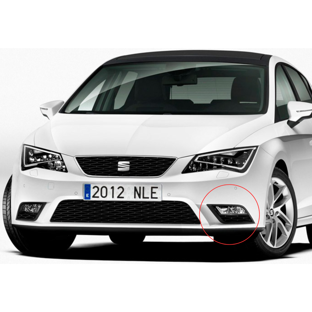 Rejilla delantera SEAT León (2012-2017) Izquierda/derecha (5F0853665A9B9/5F0853666A9B9)