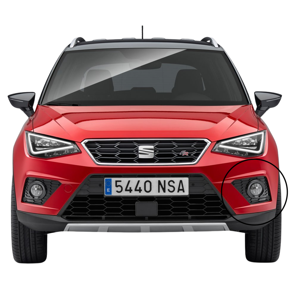 Rejilla niebla SEAT Arona 2018+| Izquierda/derecha (6F9853665B9B9/6F9853666B9B9)