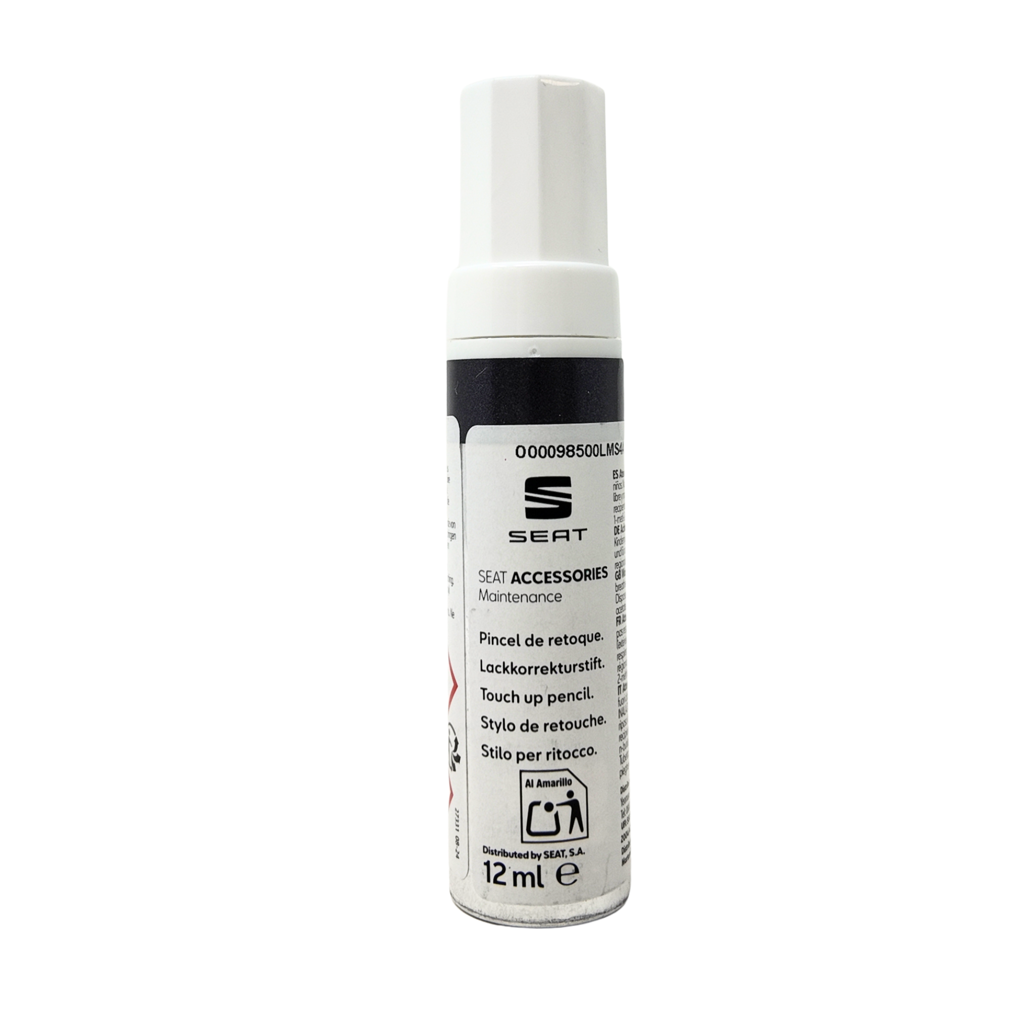 Lápiz de retoque bicapa CUPRA Dark Void | Original 12 ml (000098500LMS4A)