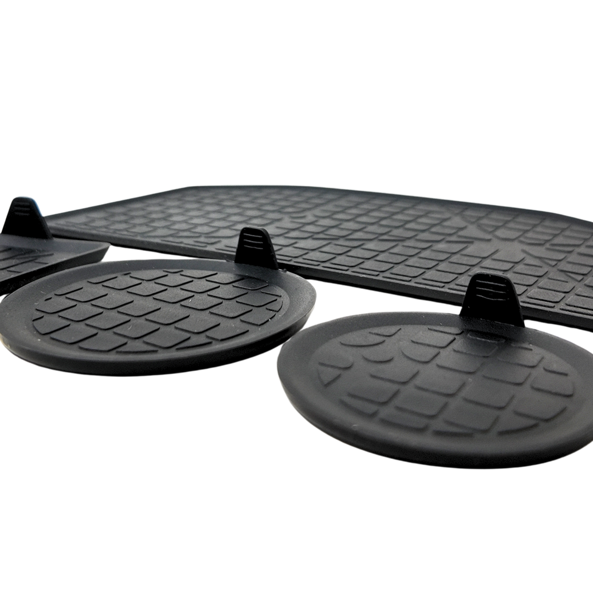 Pack alfombrillas consola central SEAT Arona/Ibiza | 4 unidades originales (6F0061169)