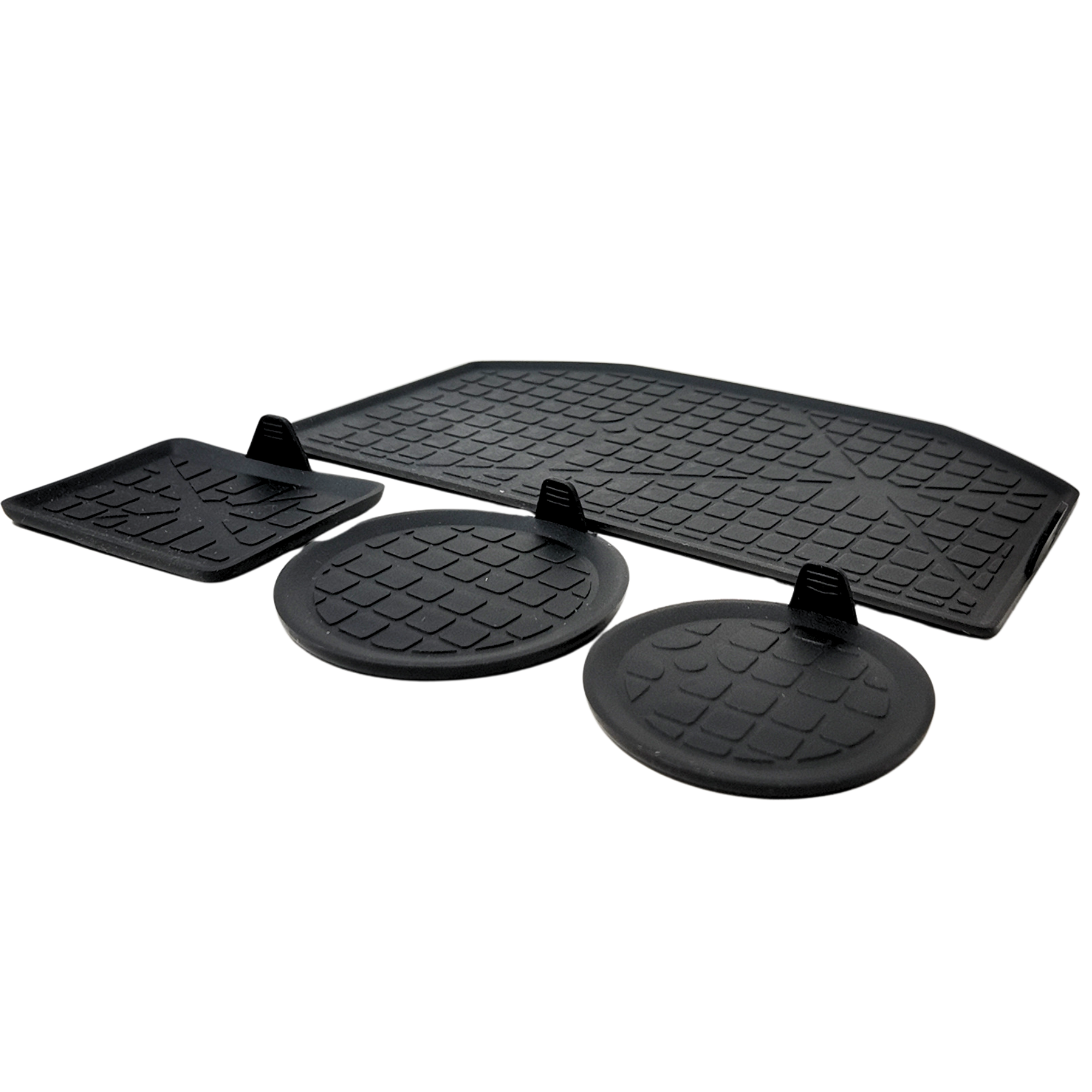 Pack alfombrillas consola central SEAT Arona/Ibiza | 4 unidades originales (6F0061169)